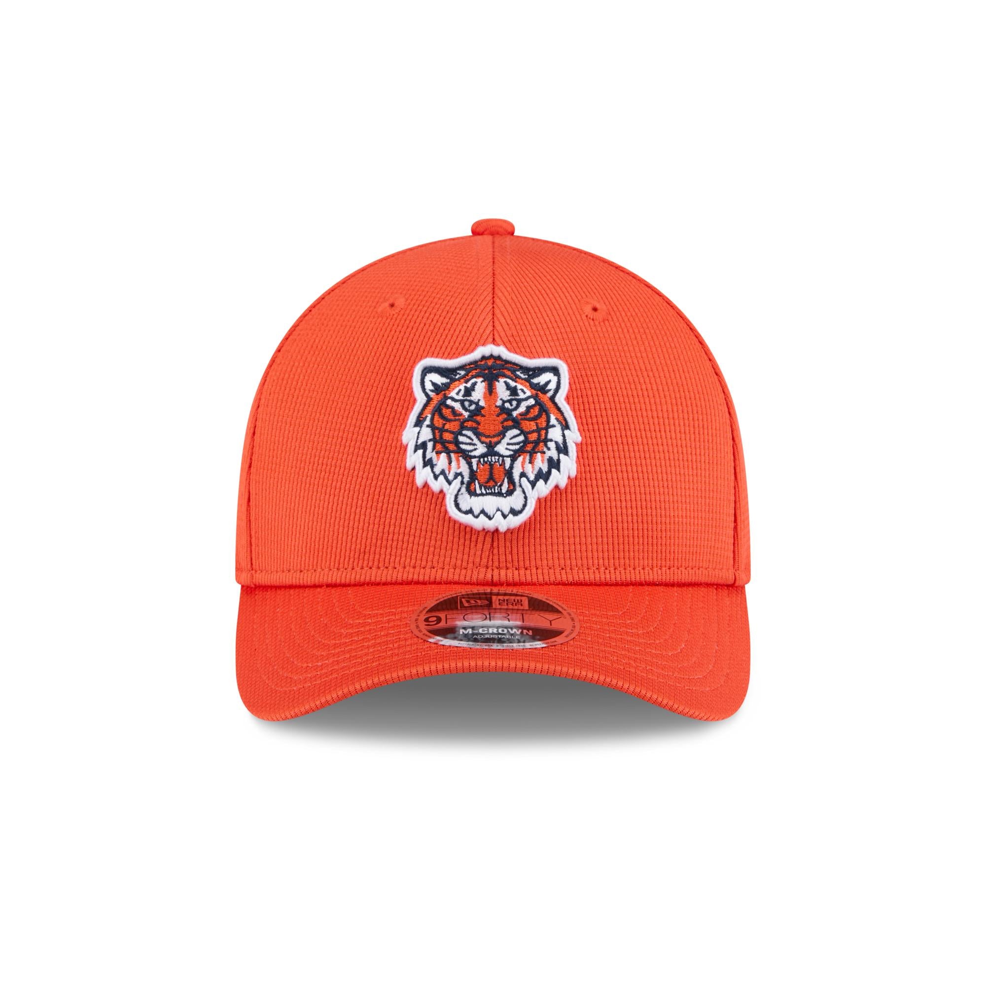 Detroit Tigers New Era MLB 2025 Spring Training 9FORTY M-Crown Snapback Cap Orange - STADIUMDREAMS