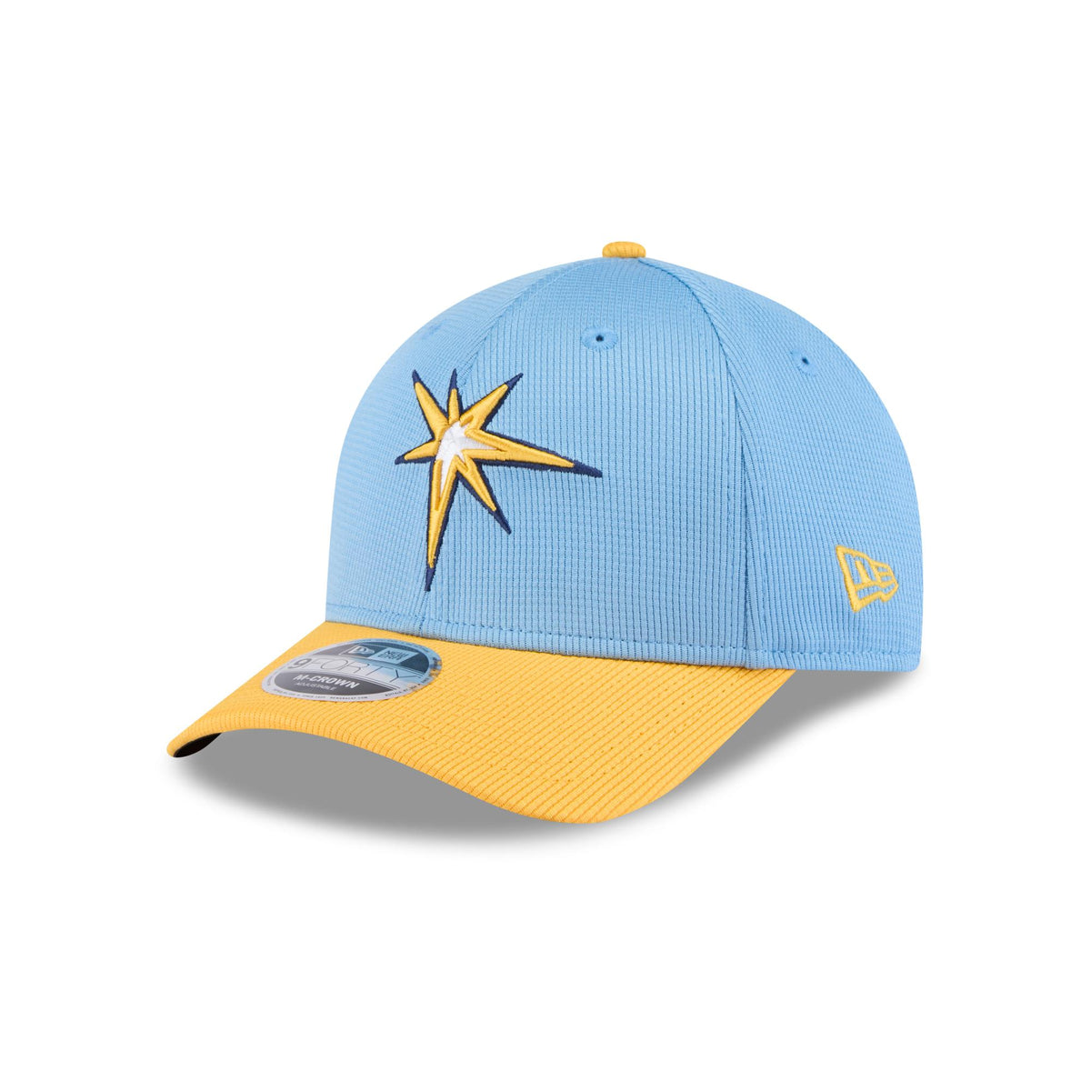 Tampa Bay Rays New Era MLB 2025 Spring Training 9FORTY M-Crown Snapback Cap Blau - STADIUMDREAMS