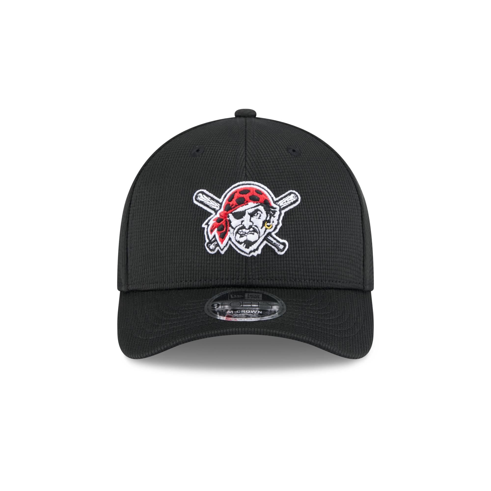 Pittsburgh Pirates New Era MLB 2025 Spring Training 9FORTY M-Crown Snapback Cap Schwarz - STADIUMDREAMS