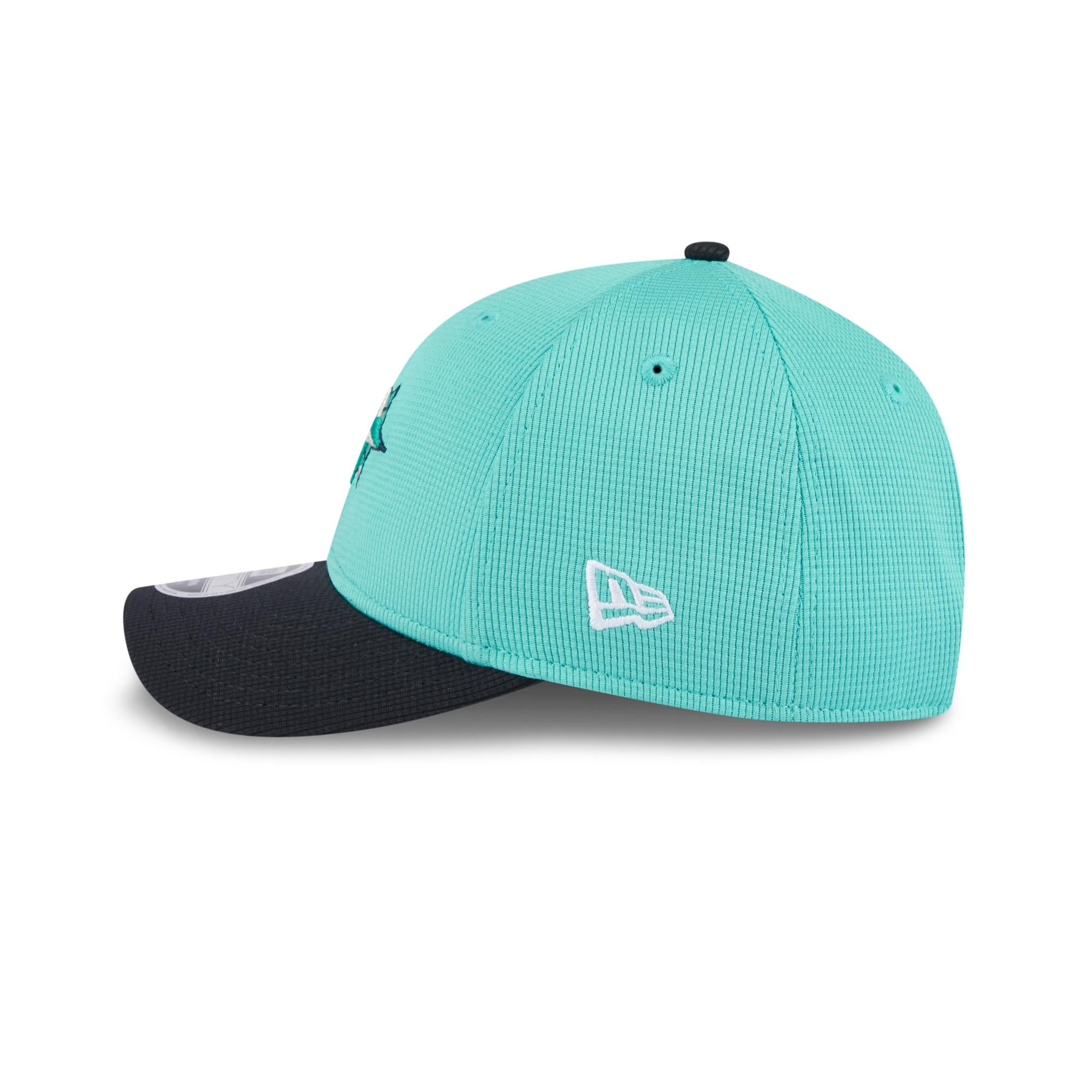 Seattle Mariners New Era MLB 2025 Spring Training 9FORTY M-Crown Snapback Cap Türkis - STADIUMDREAMS