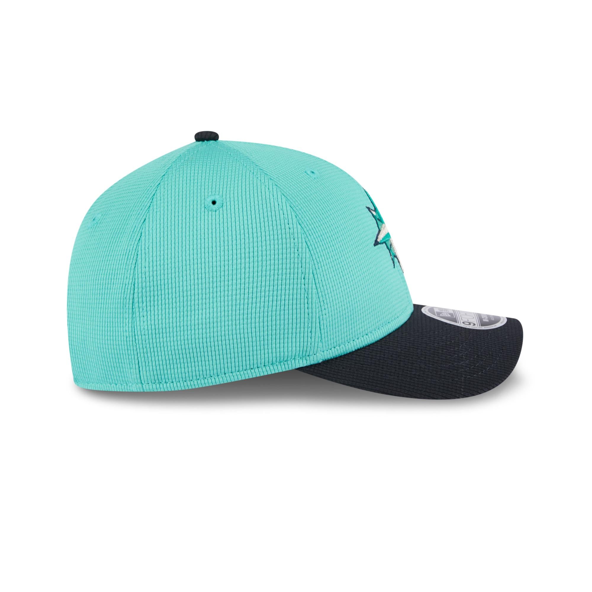 Seattle Mariners New Era MLB 2025 Spring Training 9FORTY M-Crown Snapback Cap Türkis - STADIUMDREAMS