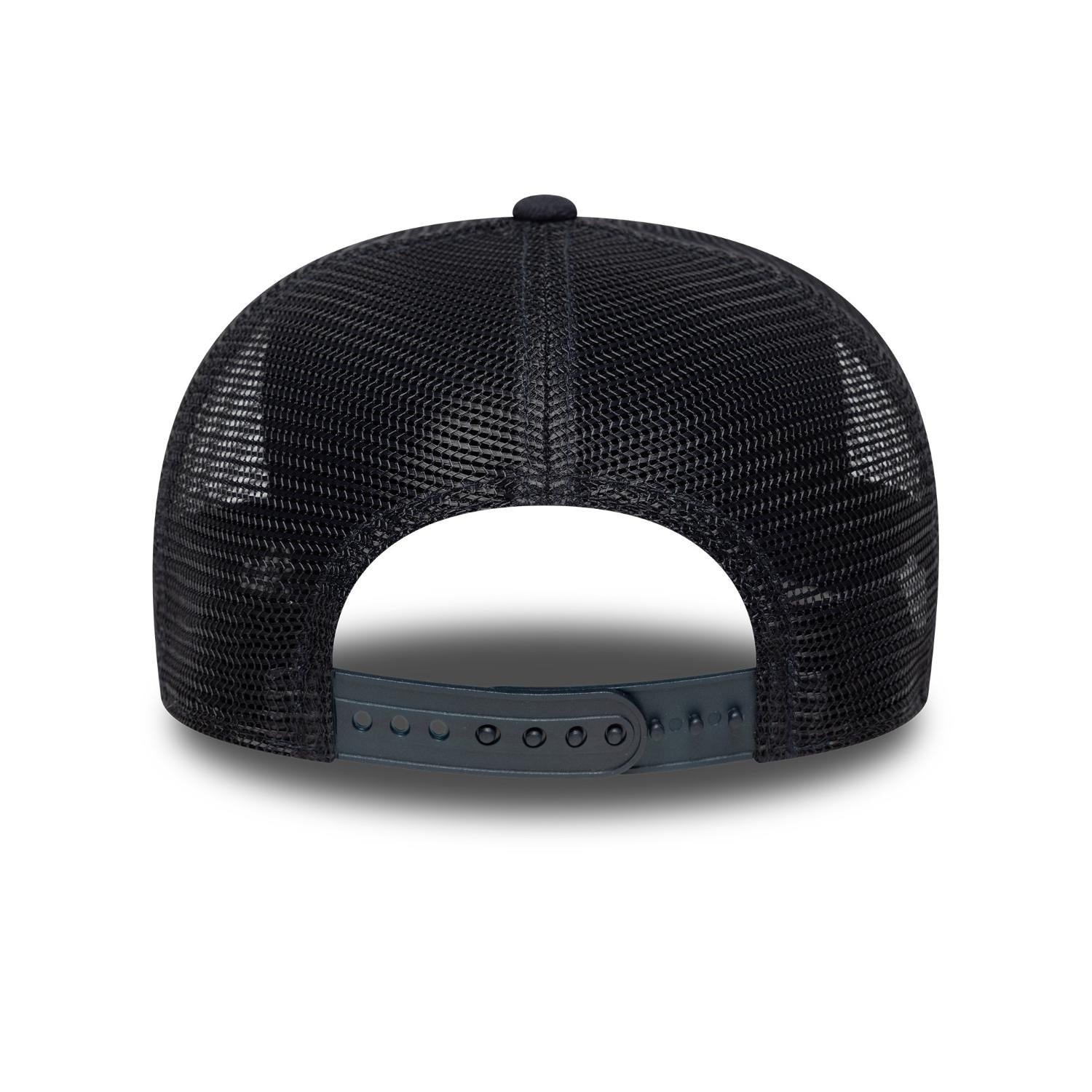 New York Yankees New Era OTC 9SEVENTY Trucker Stretch Snap MLB Cap Navy - STADIUMDREAMS