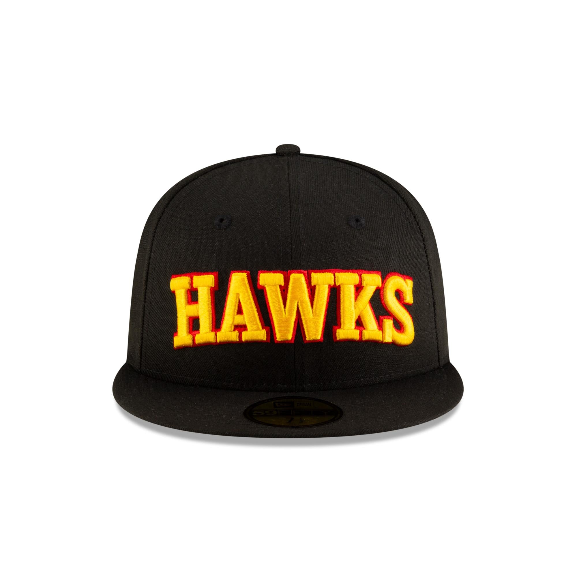 Atlanta Hawks New Era NBA 2024 Statement Edition 59FIFTY Cap Schwarz - STADIUMDREAMS