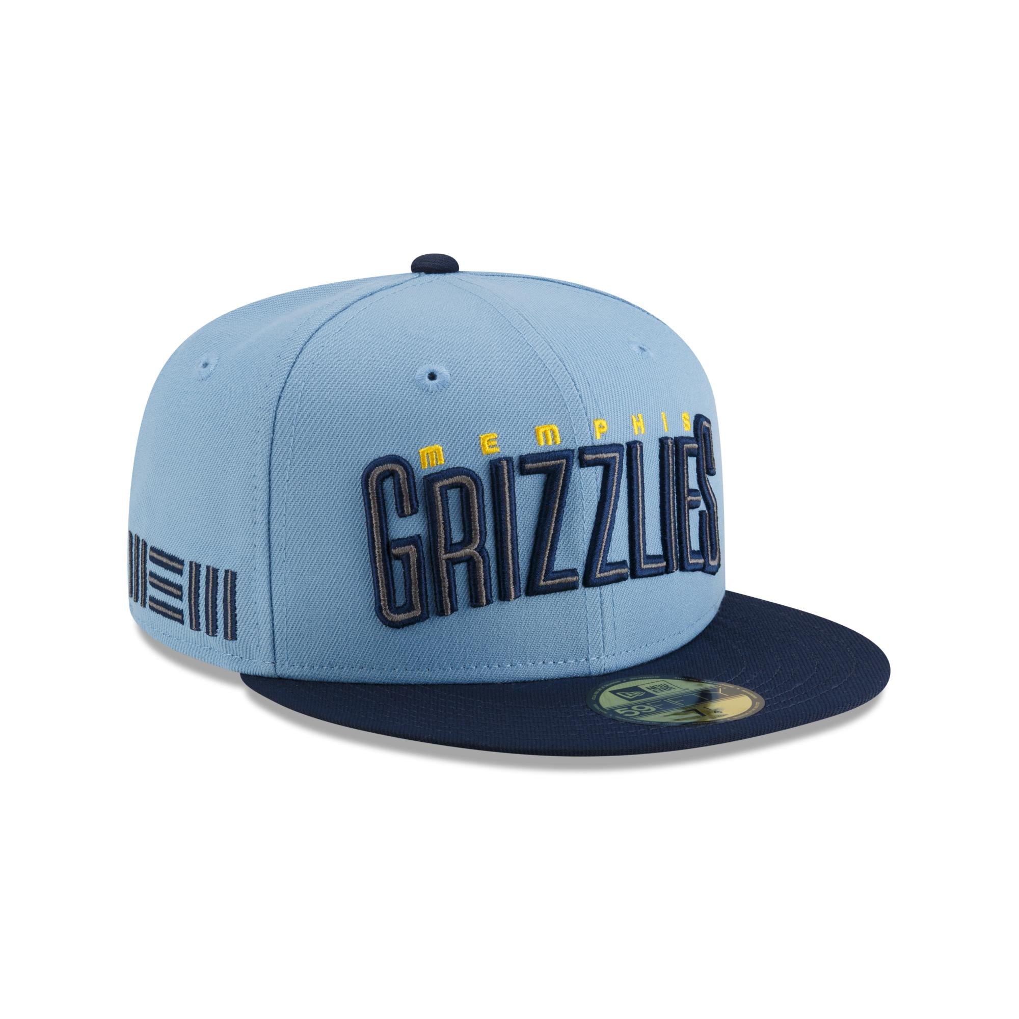 Memphis Grizzlies New Era NBA 2024 Statement Edition 59FIFTY Cap Blau - STADIUMDREAMS