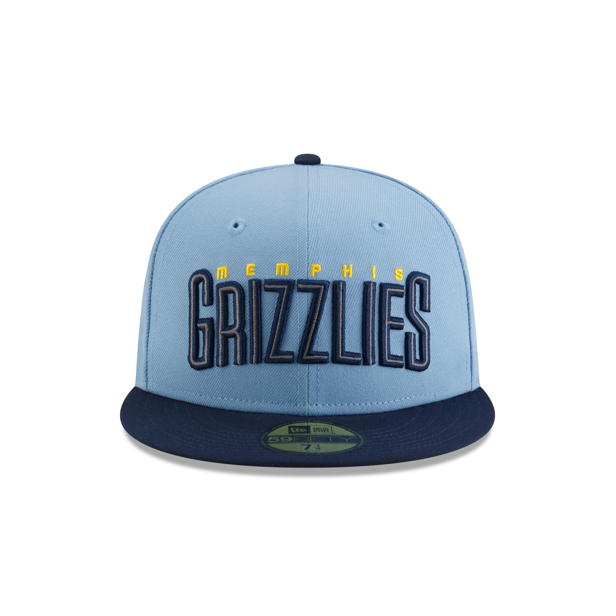 Memphis Grizzlies New Era NBA 2024 Statement Edition 59FIFTY Cap Blau - STADIUMDREAMS