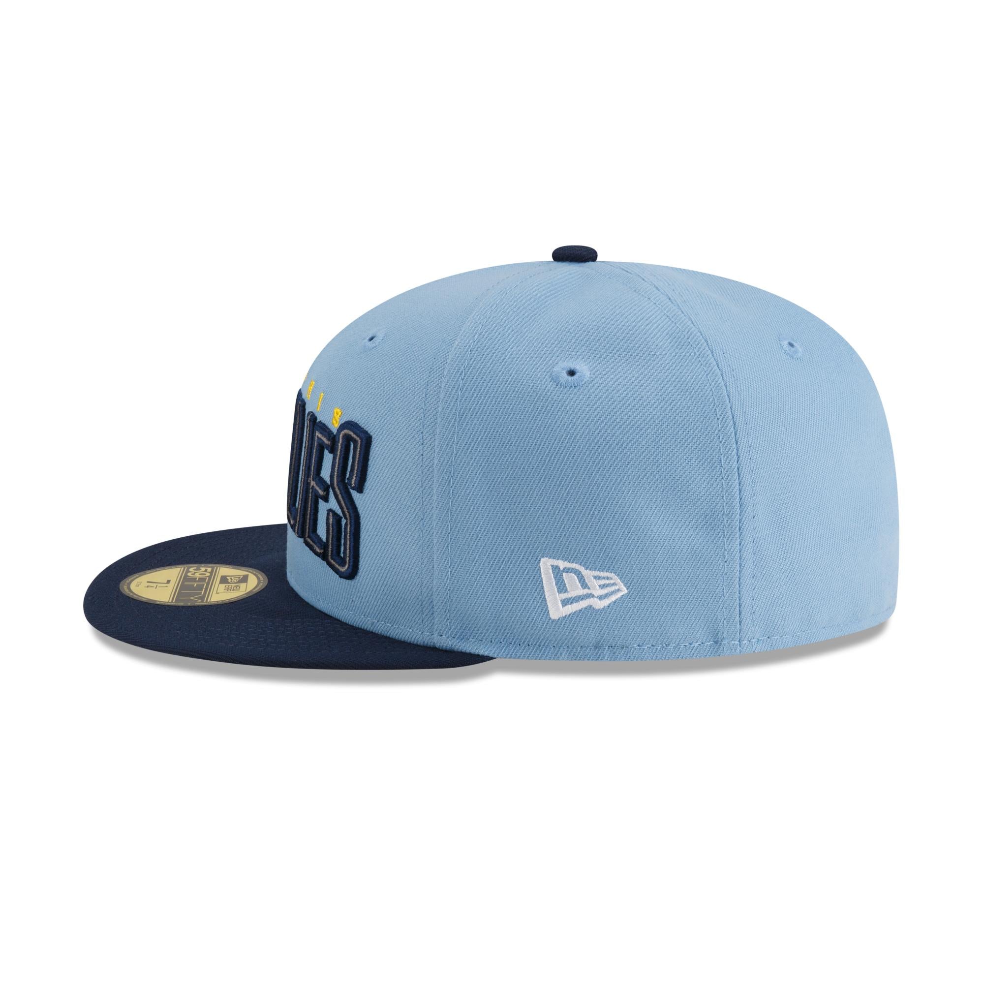 Memphis Grizzlies New Era NBA 2024 Statement Edition 59FIFTY Cap Blau - STADIUMDREAMS