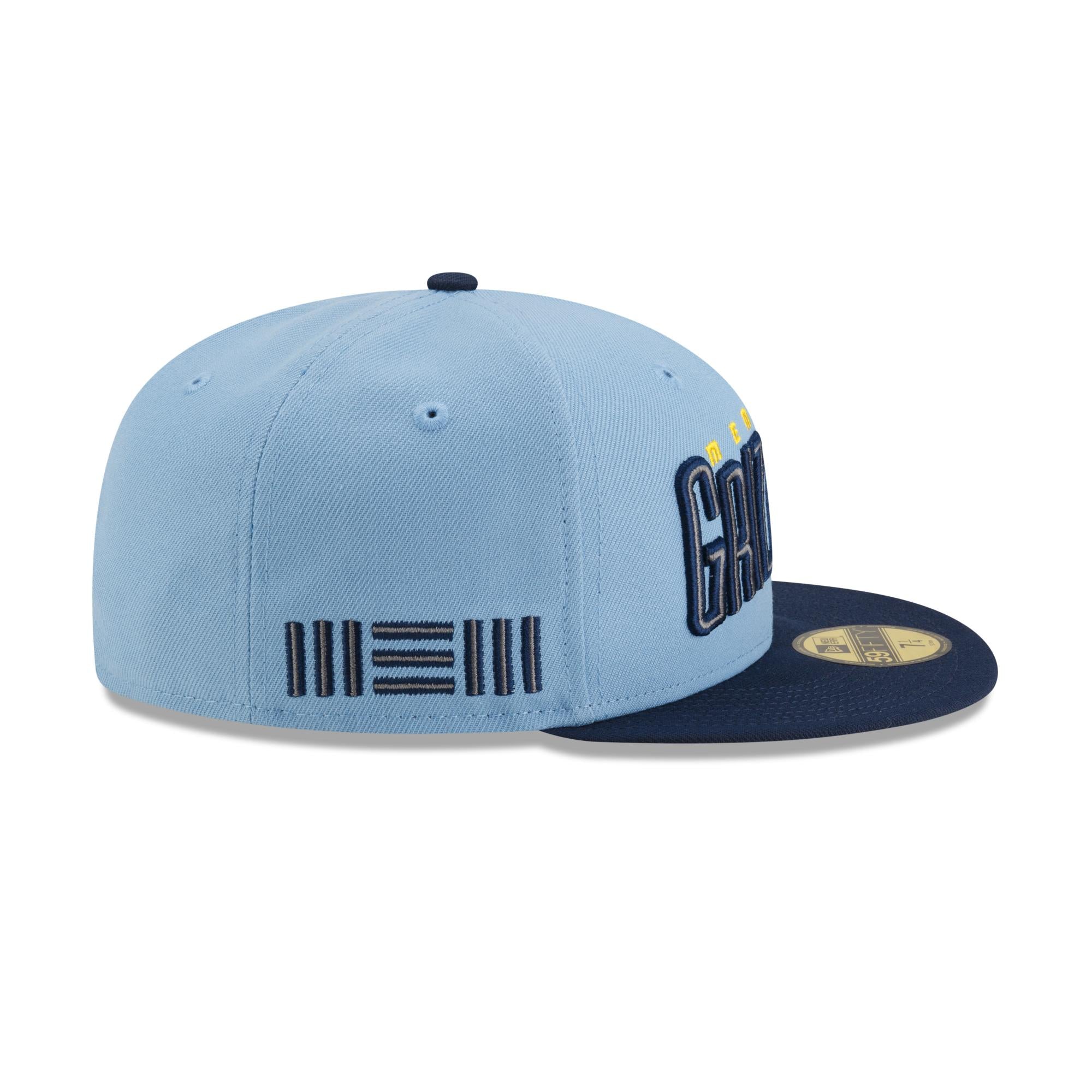 Memphis Grizzlies New Era NBA 2024 Statement Edition 59FIFTY Cap Blau - STADIUMDREAMS