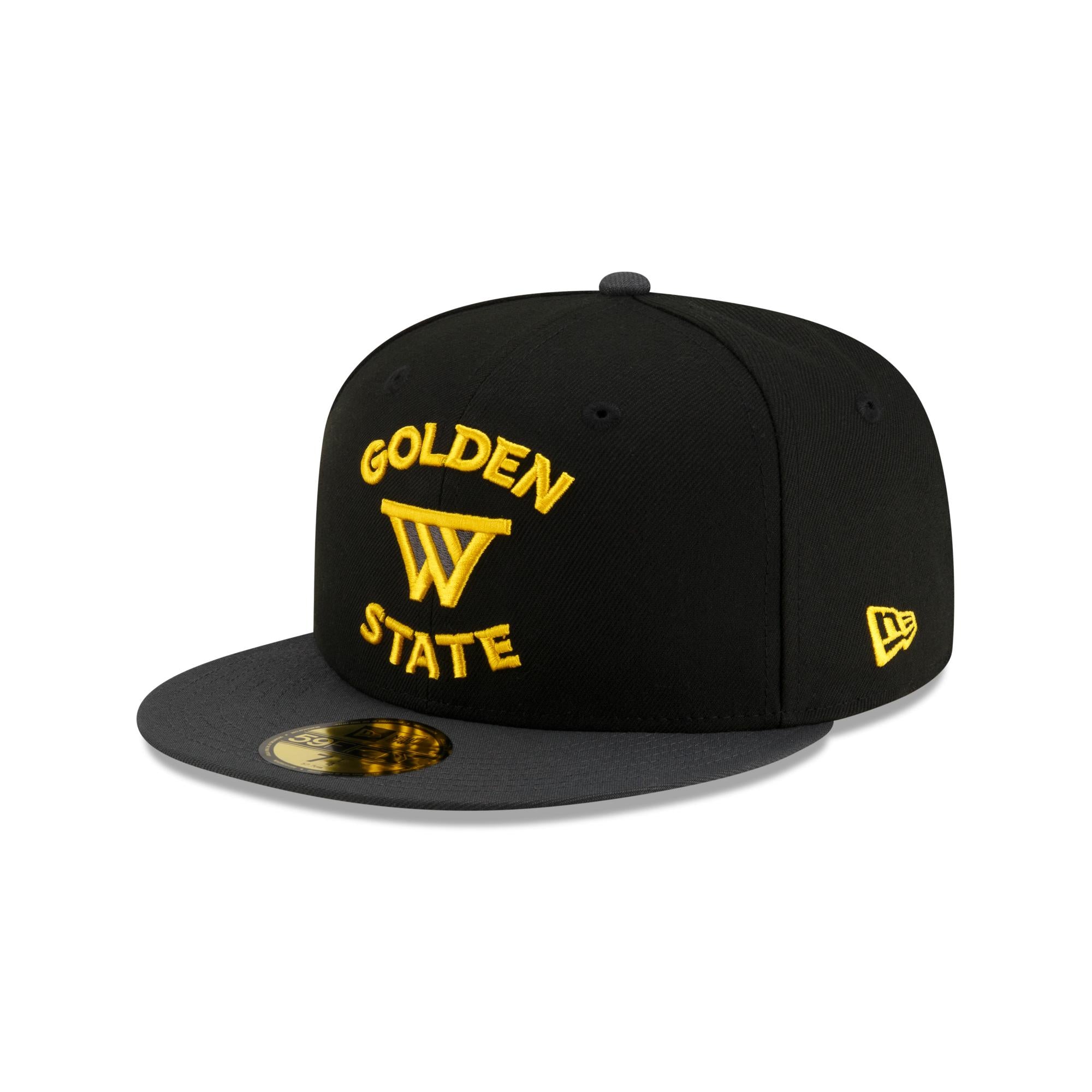 Golden State Warriors New Era NBA 2024 Statement Edition 59FIFTY Cap Schwarz - STADIUMDREAMS
