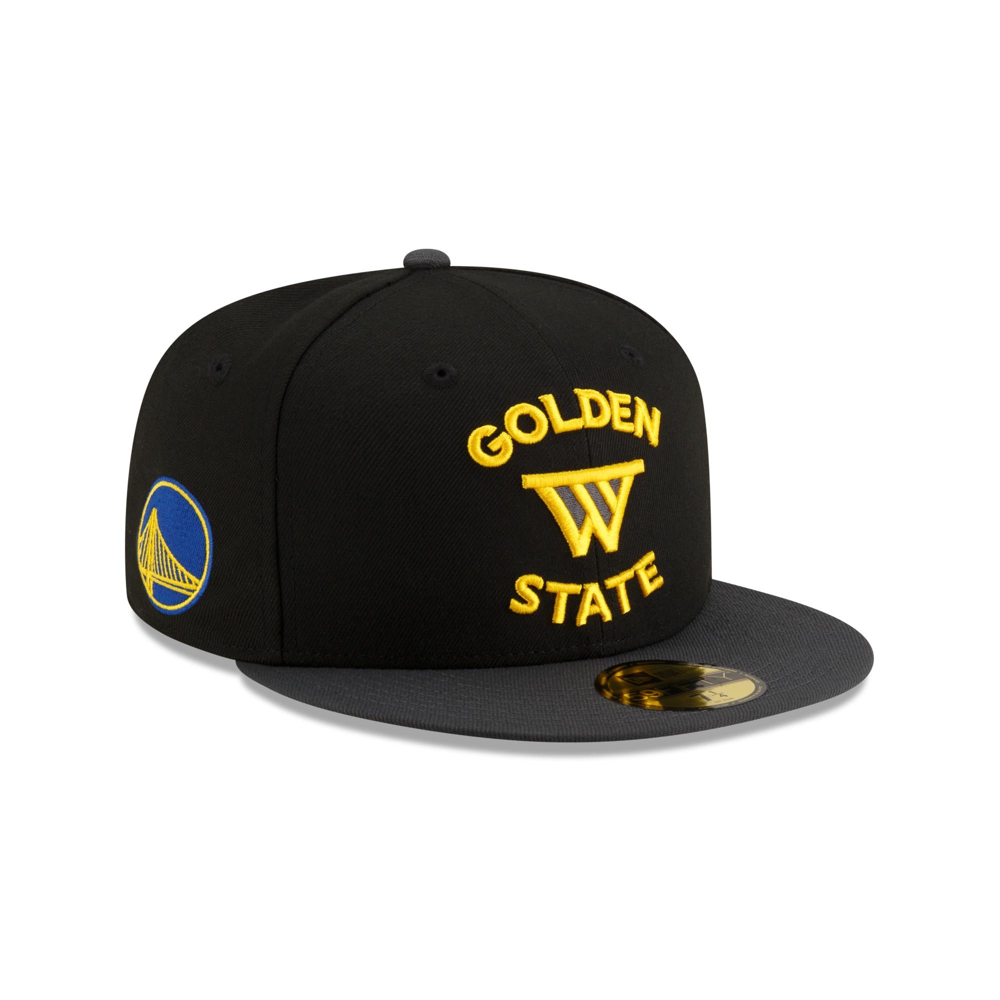 Golden State Warriors New Era NBA 2024 Statement Edition 59FIFTY Cap Schwarz - STADIUMDREAMS