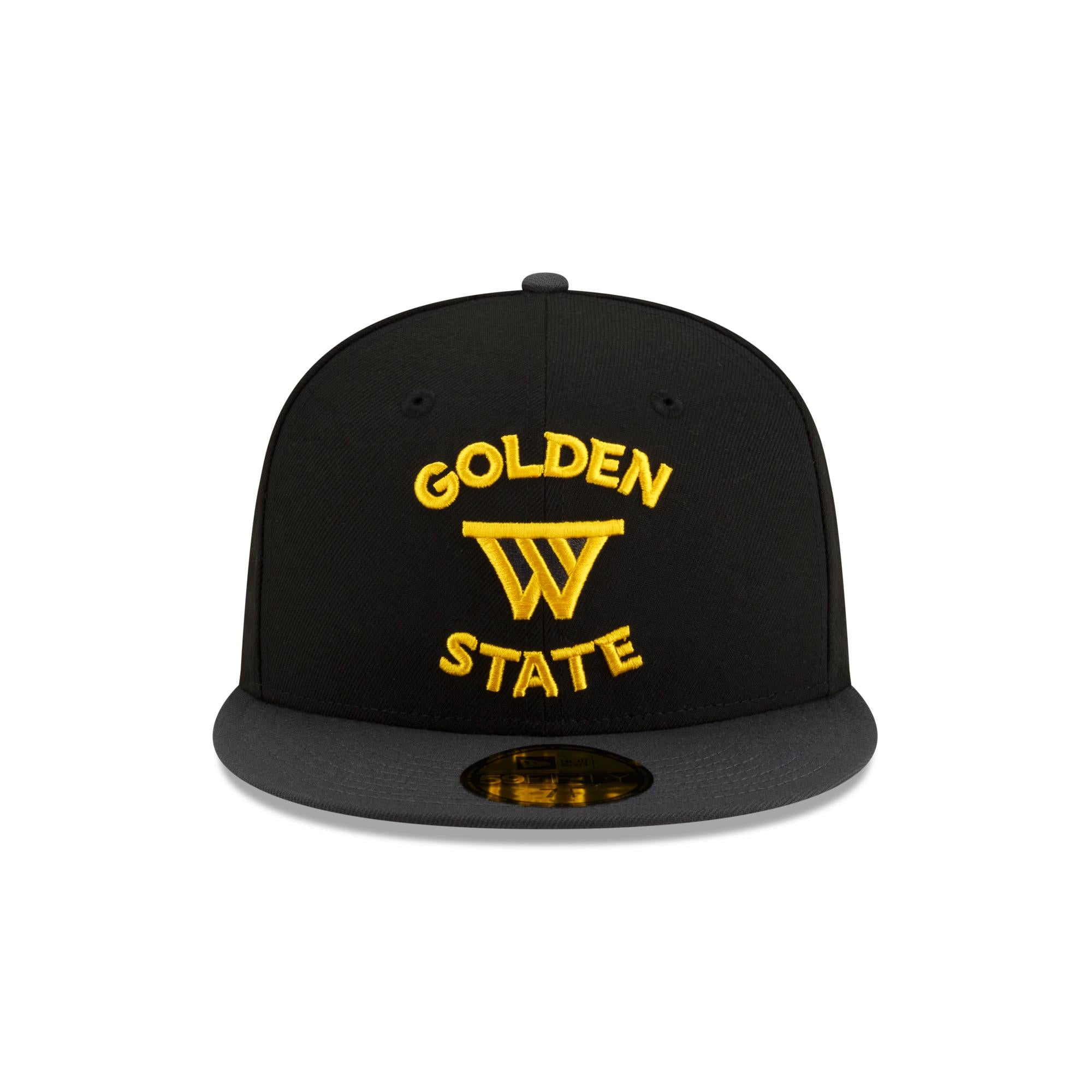 Golden State Warriors New Era NBA 2024 Statement Edition 59FIFTY Cap Schwarz - STADIUMDREAMS