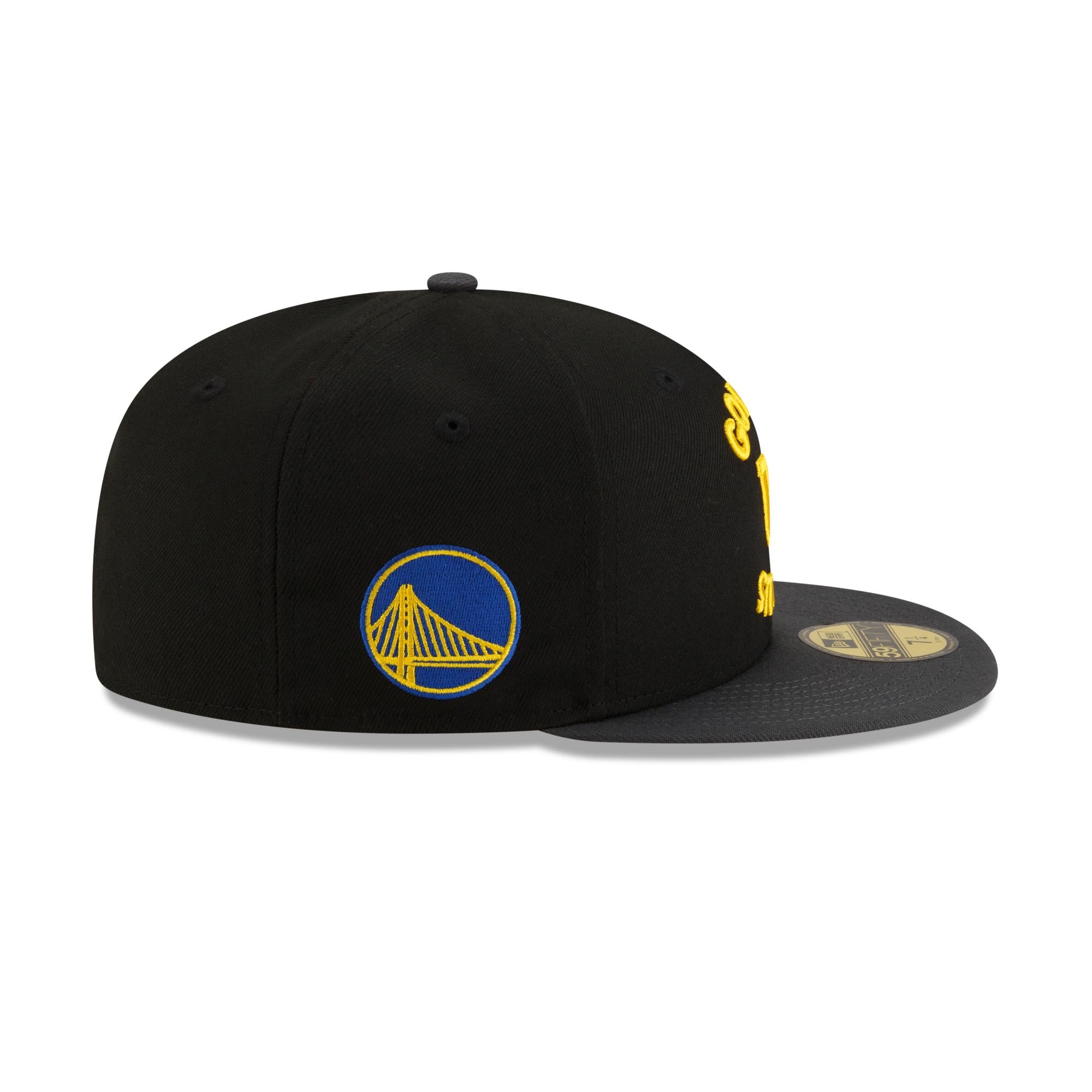 Golden State Warriors New Era NBA 2024 Statement Edition 59FIFTY Cap Schwarz - STADIUMDREAMS