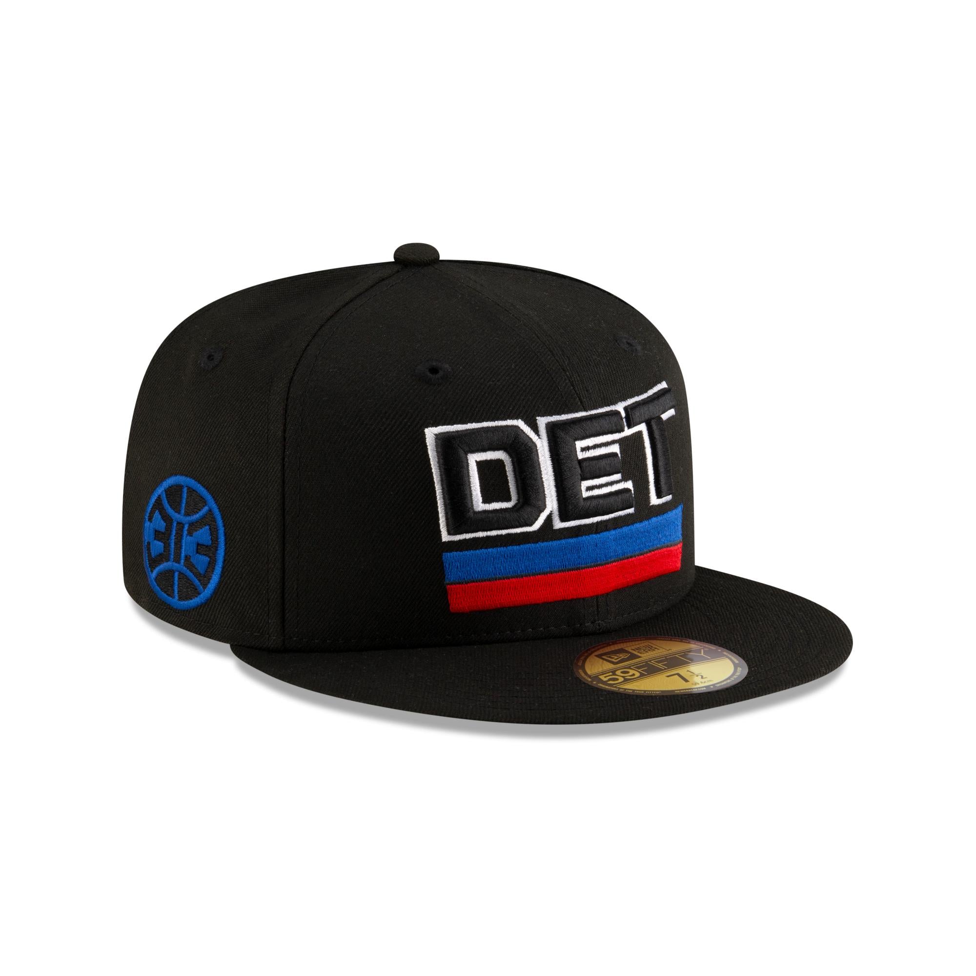 Detroit Pistons New Era NBA 2024 Statement Edition 59FIFTY Cap Schwarz - STADIUMDREAMS