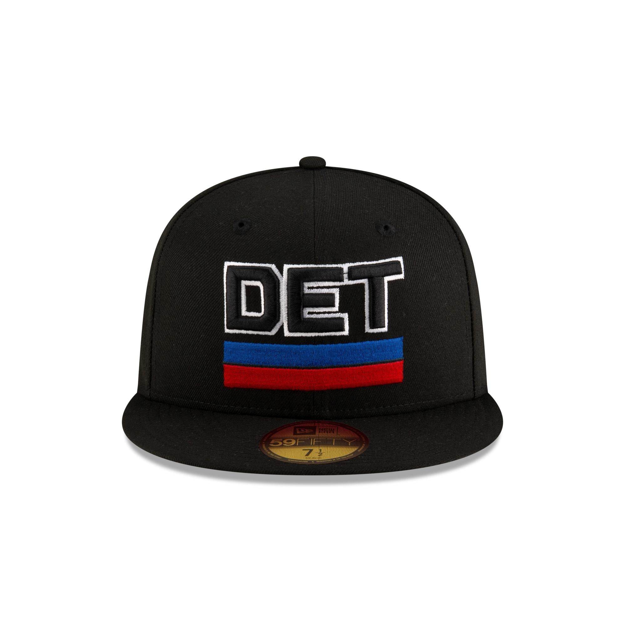 Detroit Pistons New Era NBA 2024 Statement Edition 59FIFTY Cap Schwarz - STADIUMDREAMS