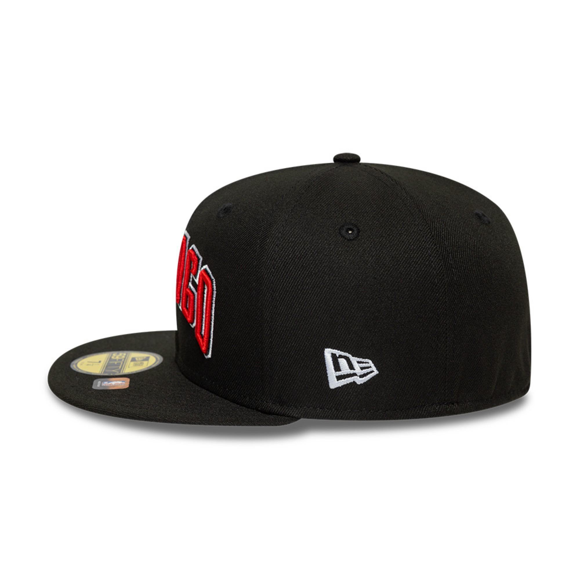Chicago Bulls New Era NBA 2024 Statement Edition 59FIFTY Cap Schwarz - STADIUMDREAMS