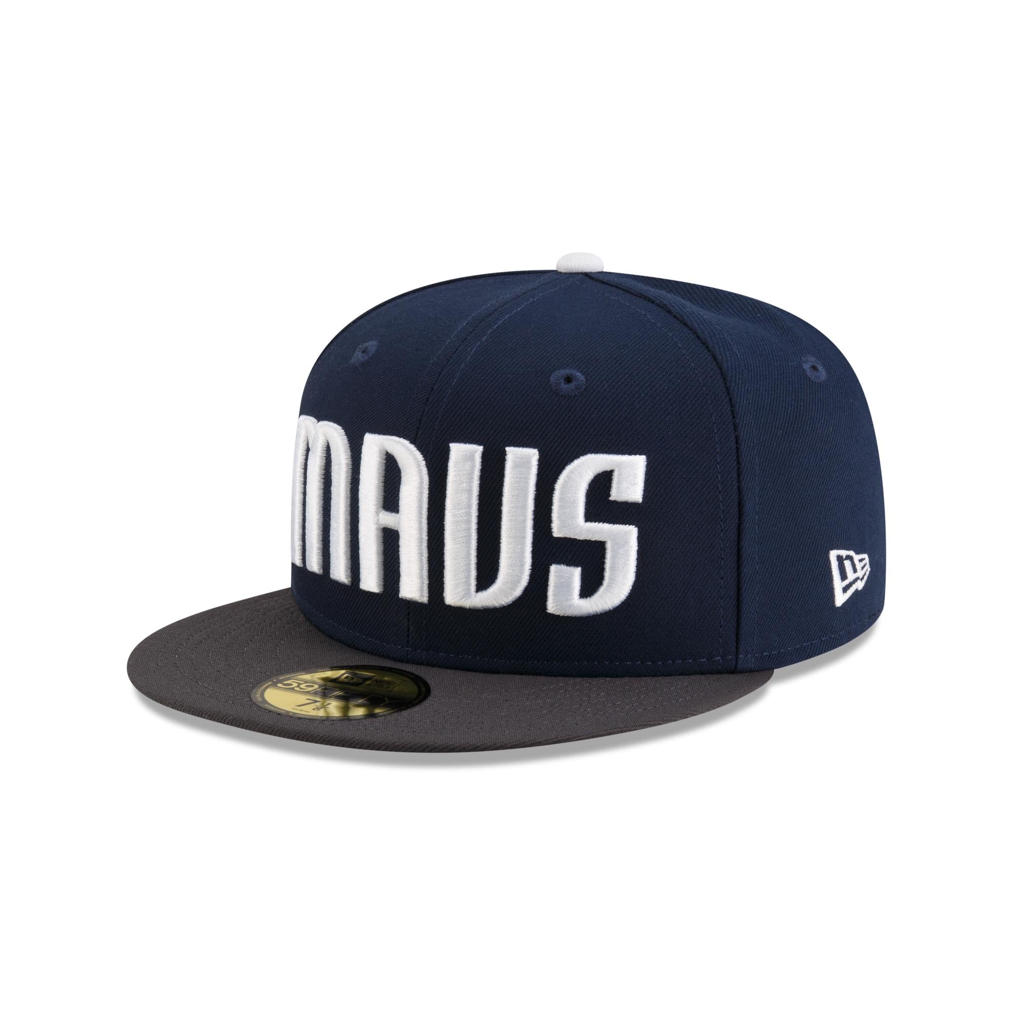 Dallas Mavericks New Era NBA 2024 Statement Edition 59FIFTY Cap Navy - STADIUMDREAMS