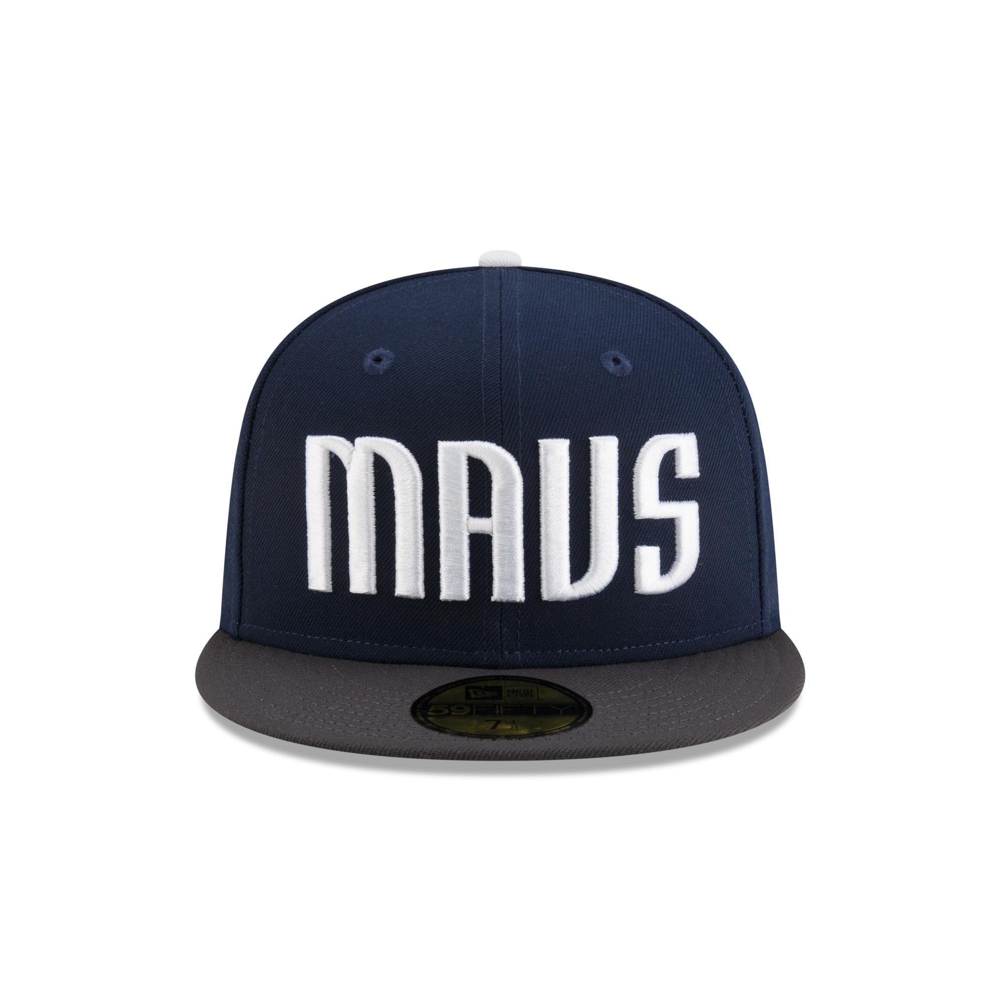 Dallas Mavericks New Era NBA 2024 Statement Edition 59FIFTY Cap Navy - STADIUMDREAMS