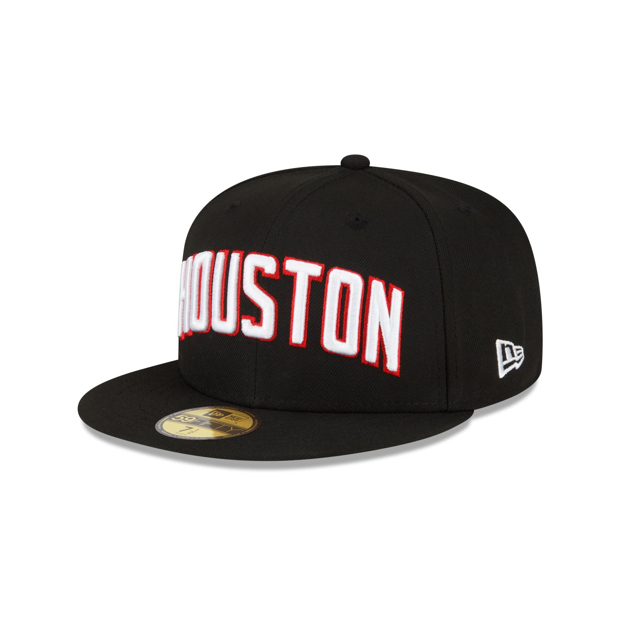 Houston Rockets New Era NBA 2024 Statement Edition 59FIFTY Cap Schwarz - STADIUMDREAMS