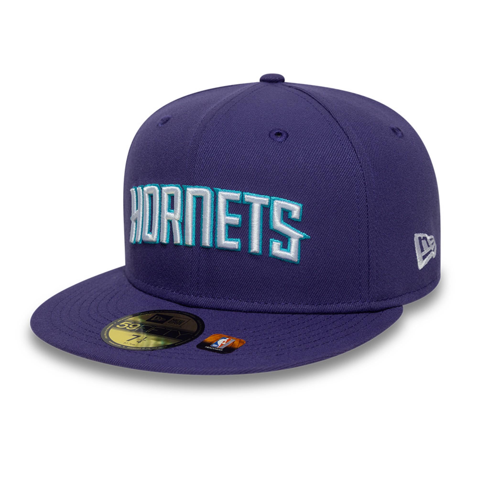 Charlotte Hornets New Era NBA 2024 Statement Edition 59FIFTY Cap Lila - STADIUMDREAMS