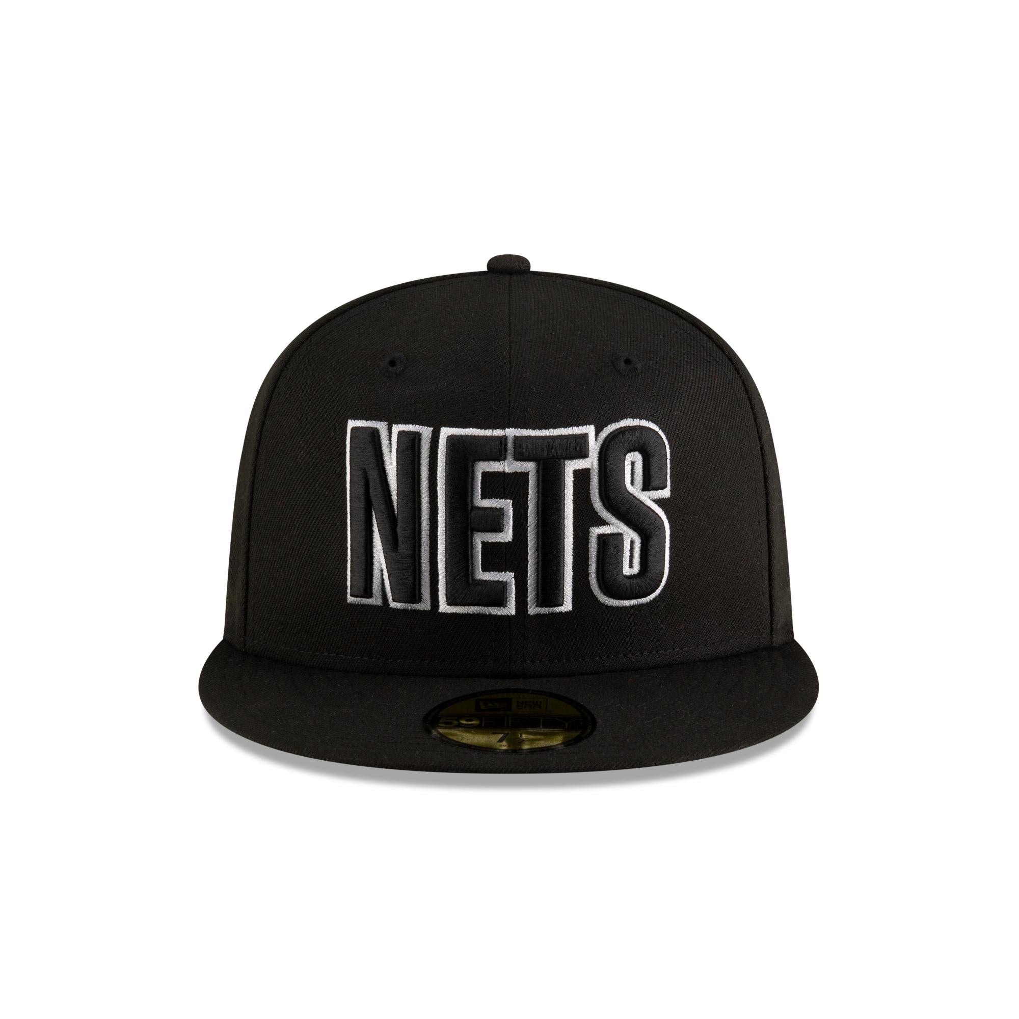 Brooklyn Nets New Era NBA 2024 Statement Edition 59FIFTY Cap Schwarz - STADIUMDREAMS