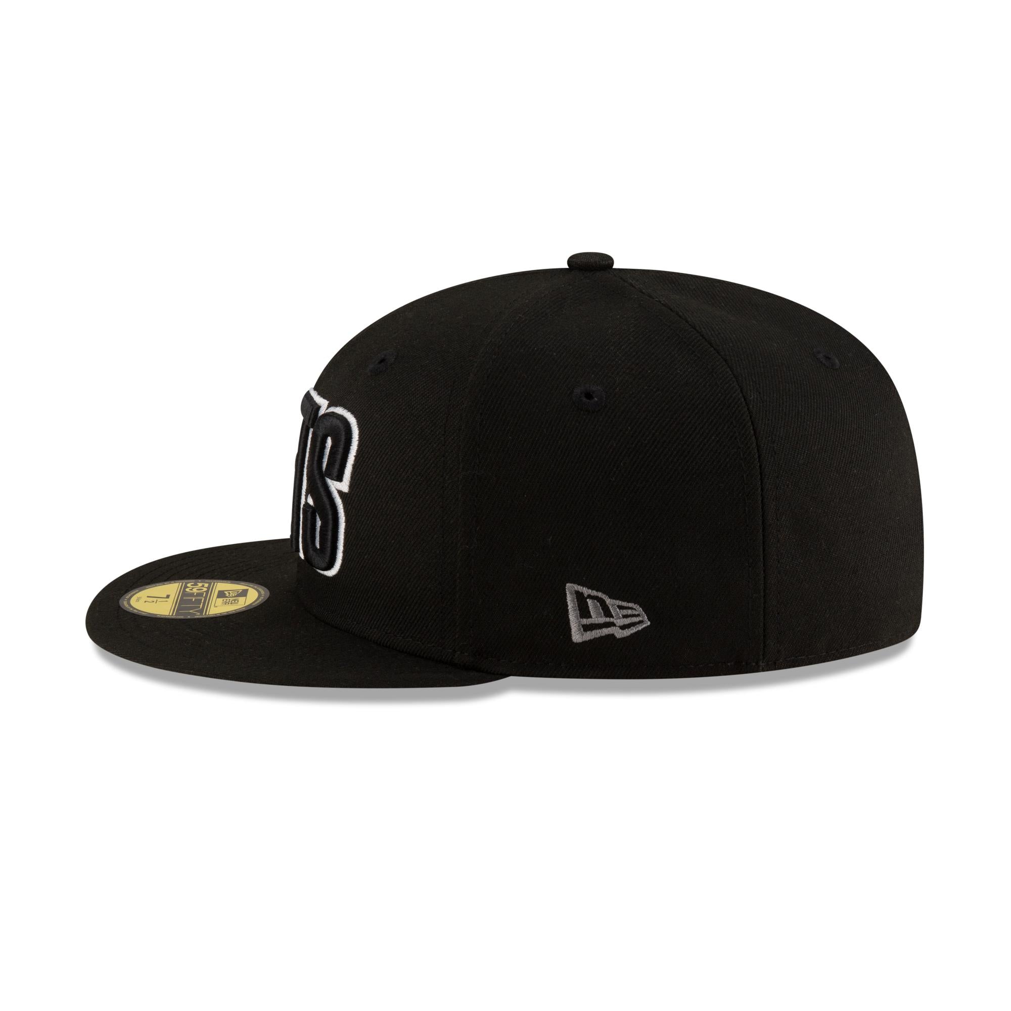Brooklyn Nets New Era NBA 2024 Statement Edition 59FIFTY Cap Schwarz - STADIUMDREAMS