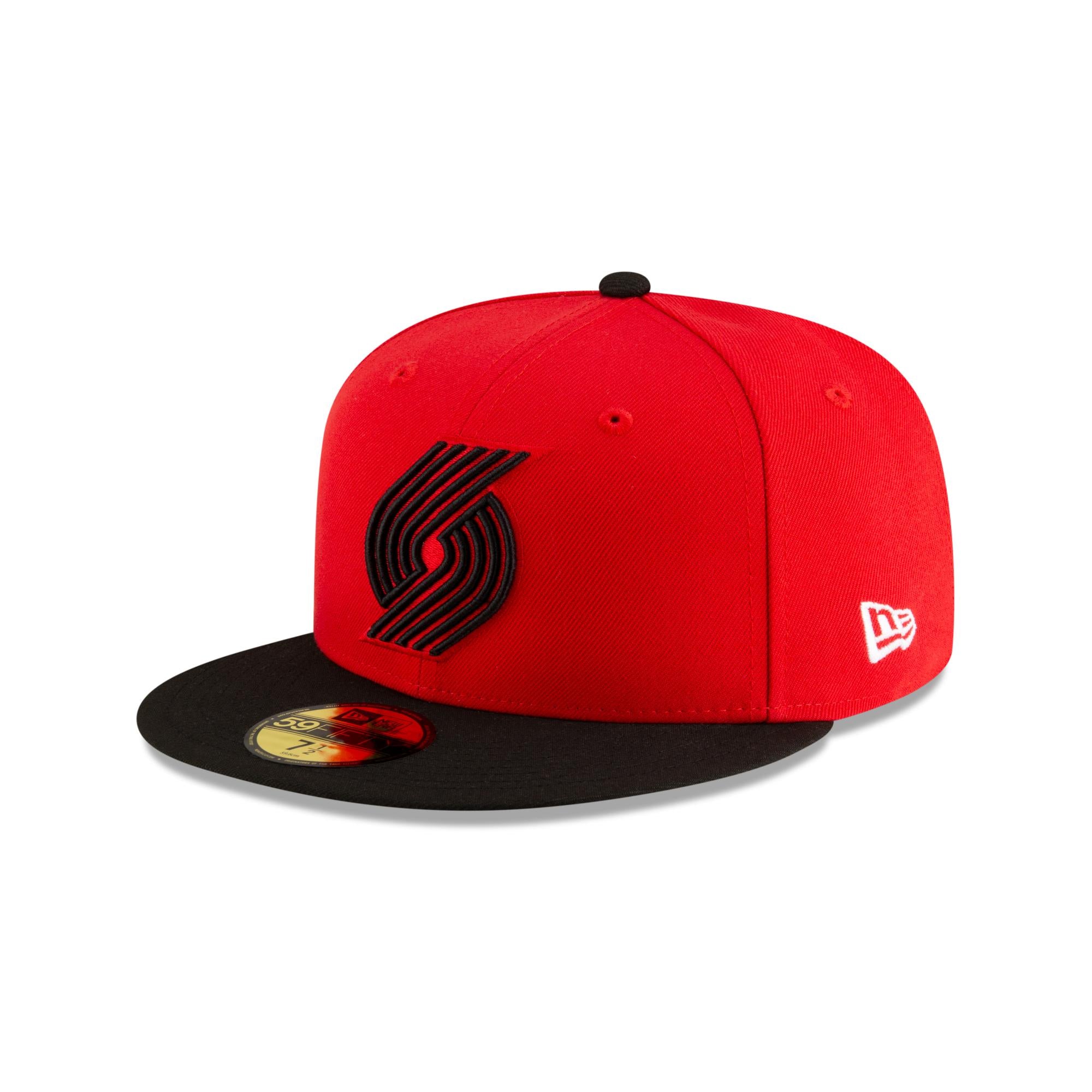 Portland Trail Blazers New Era NBA 2024 Statement Edition 59FIFTY Cap Rot - STADIUMDREAMS