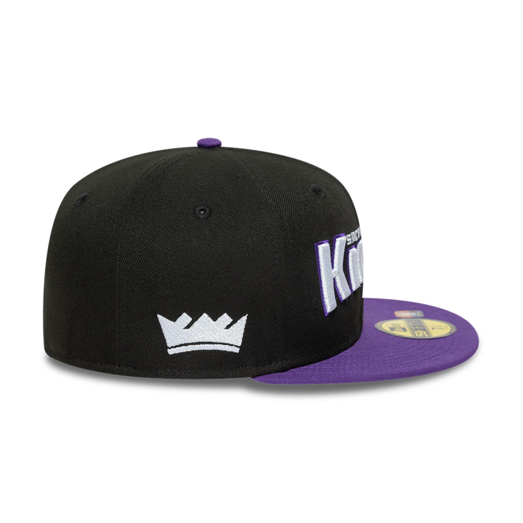 Sacramento Kings New Era NBA 2024 Statement Edition 59FIFTY Cap Schwarz - STADIUMDREAMS