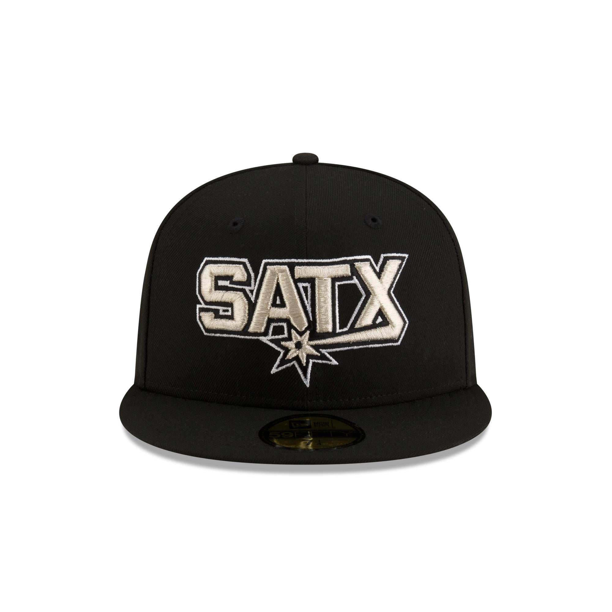 San Antonio Spurs New Era NBA 2024 Statement Edition 59FIFTY Cap Schwarz - STADIUMDREAMS