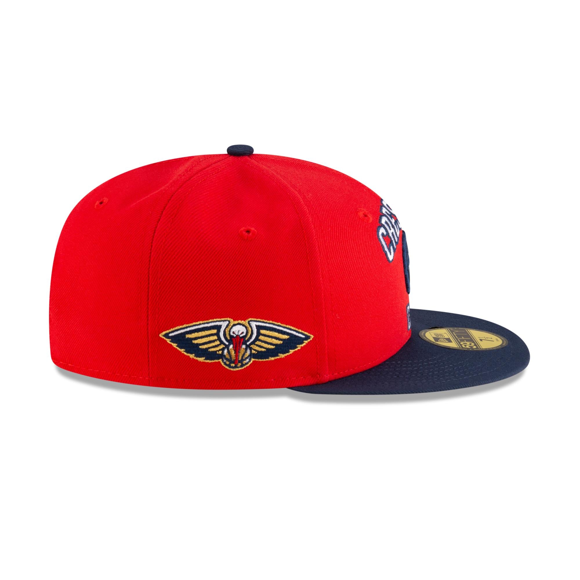 New Orleans New Era NBA 2024 Statement Edition 59FIFTY Cap Rot - STADIUMDREAMS
