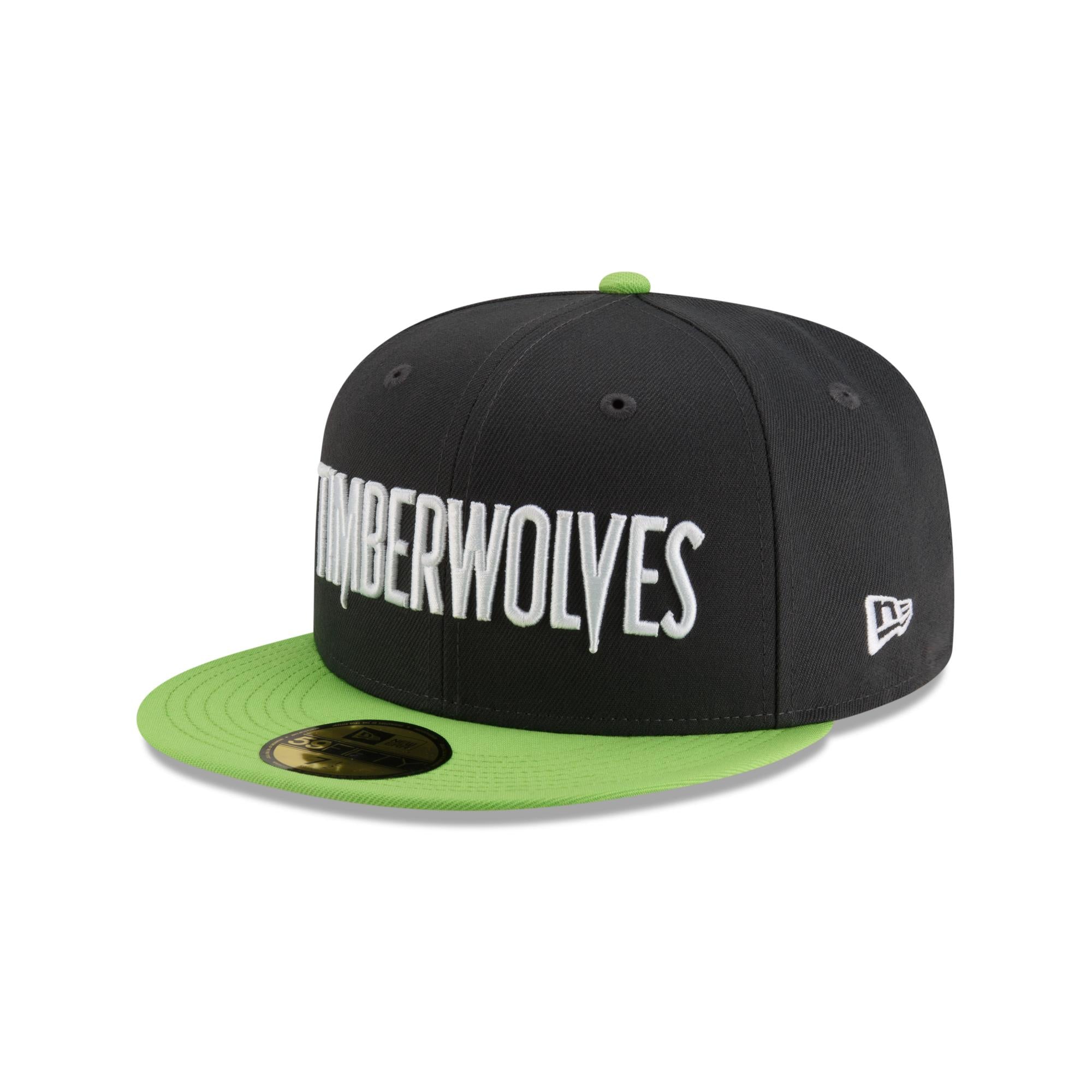 Minnesota Timberwolves New Era NBA 2024 Statement Edition 59FIFTY Cap Schwarz - STADIUMDREAMS
