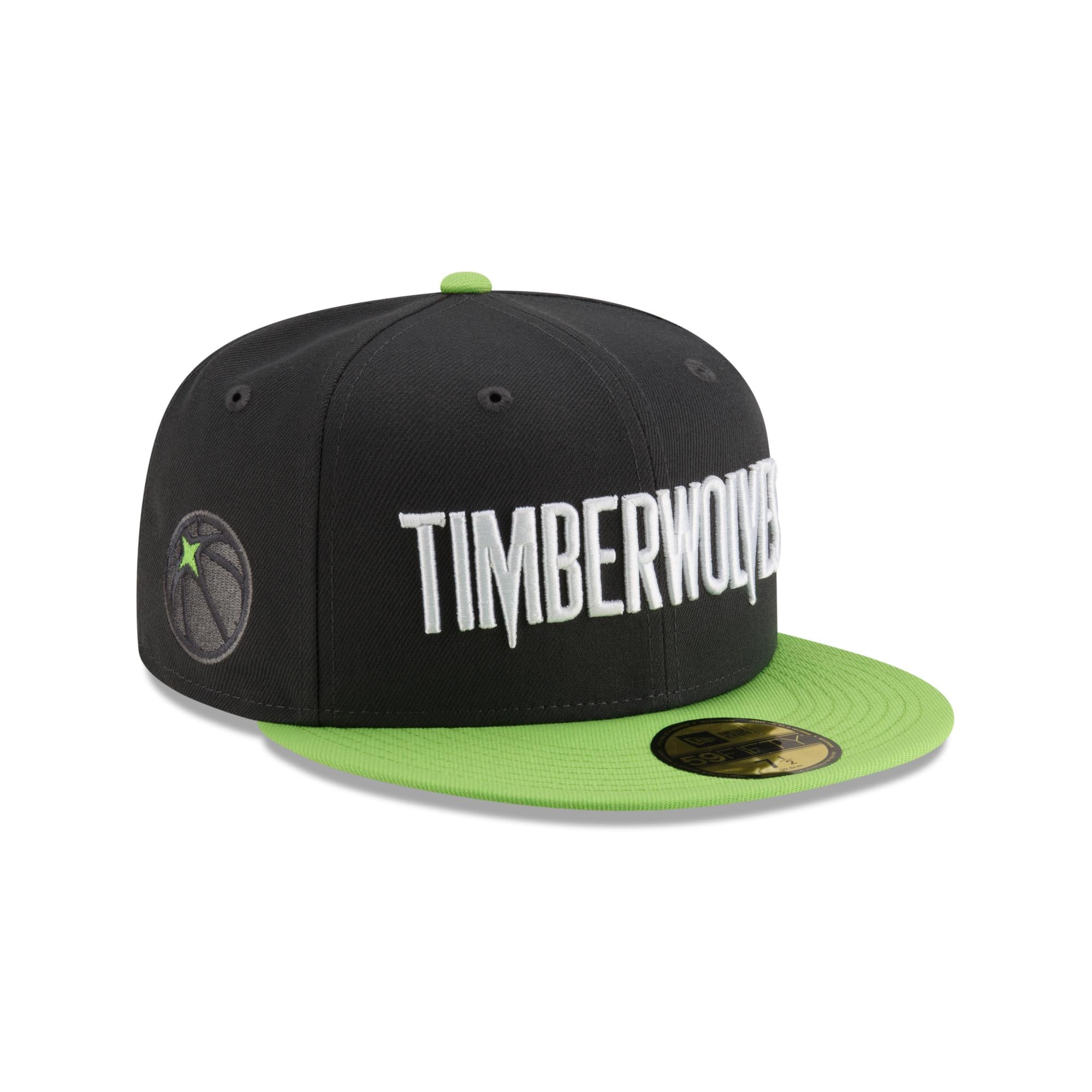 Minnesota Timberwolves New Era NBA 2024 Statement Edition 59FIFTY Cap Schwarz - STADIUMDREAMS