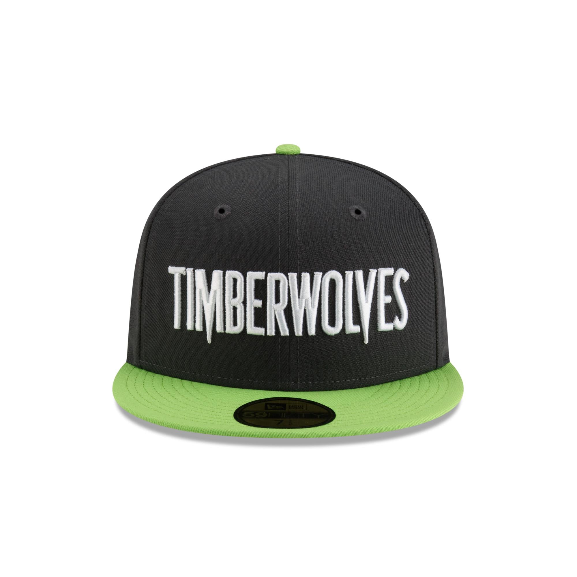 Minnesota Timberwolves New Era NBA 2024 Statement Edition 59FIFTY Cap Schwarz - STADIUMDREAMS