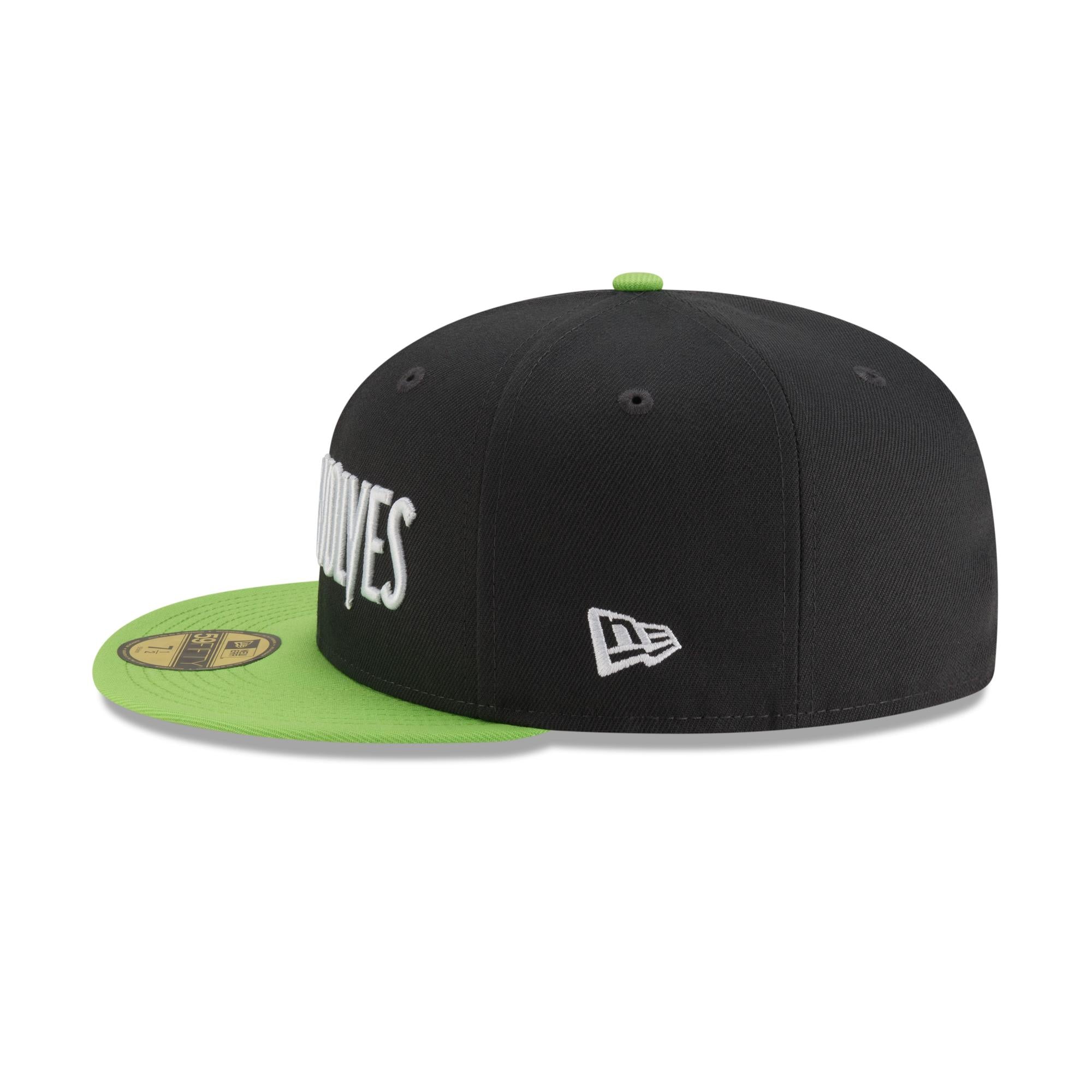 Minnesota Timberwolves New Era NBA 2024 Statement Edition 59FIFTY Cap Schwarz - STADIUMDREAMS