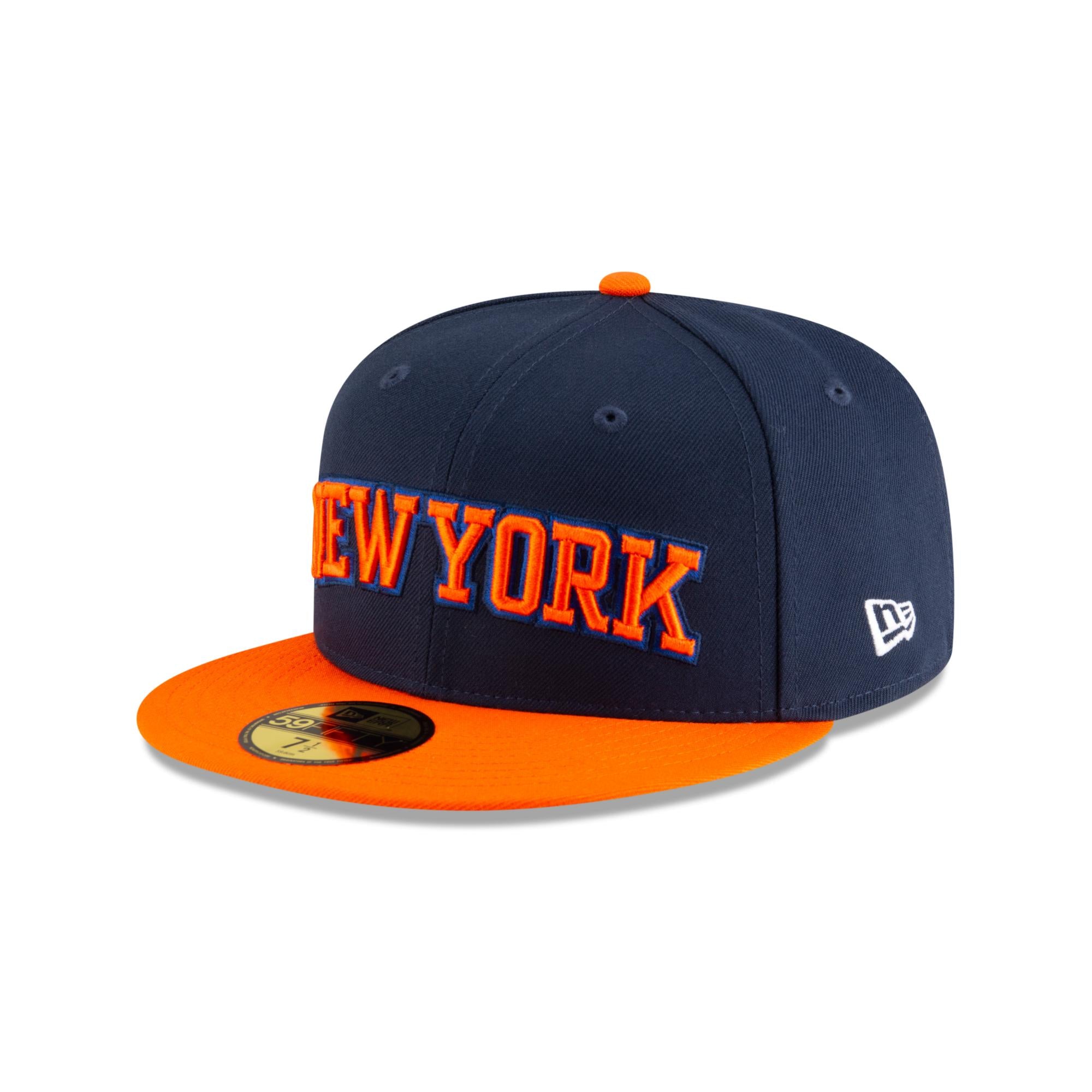 New York Knicks New Era NBA 2024 Statement Edition 59FIFTY Cap Navy - STADIUMDREAMS