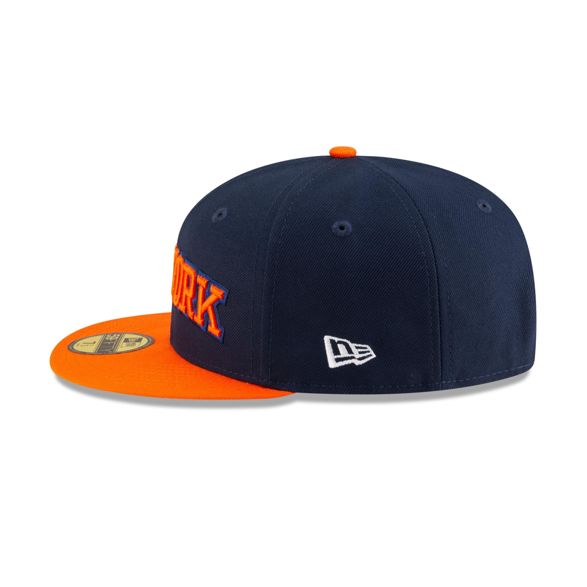 New York Knicks New Era NBA 2024 Statement Edition 59FIFTY Cap Navy - STADIUMDREAMS
