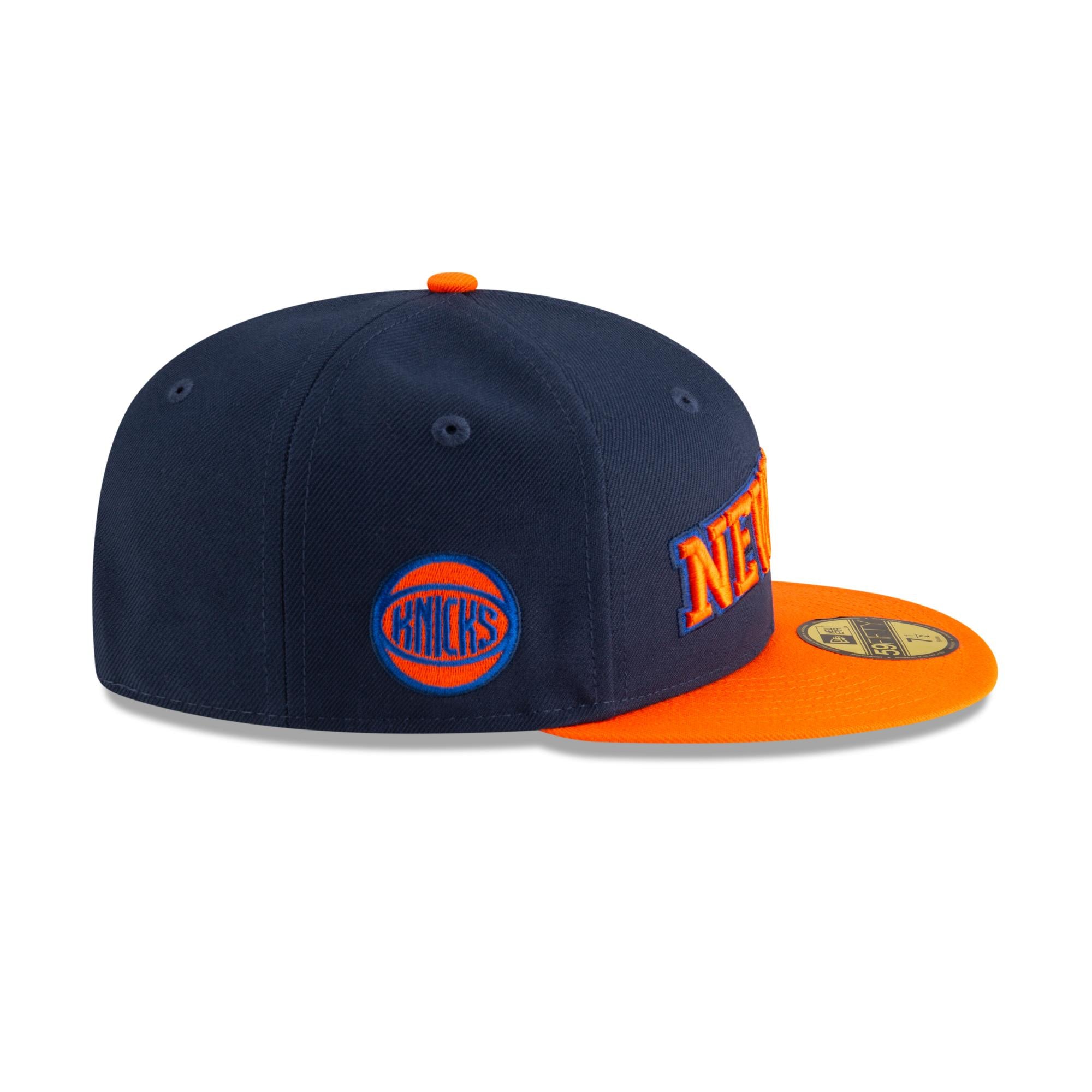 New York Knicks New Era NBA 2024 Statement Edition 59FIFTY Cap Navy - STADIUMDREAMS