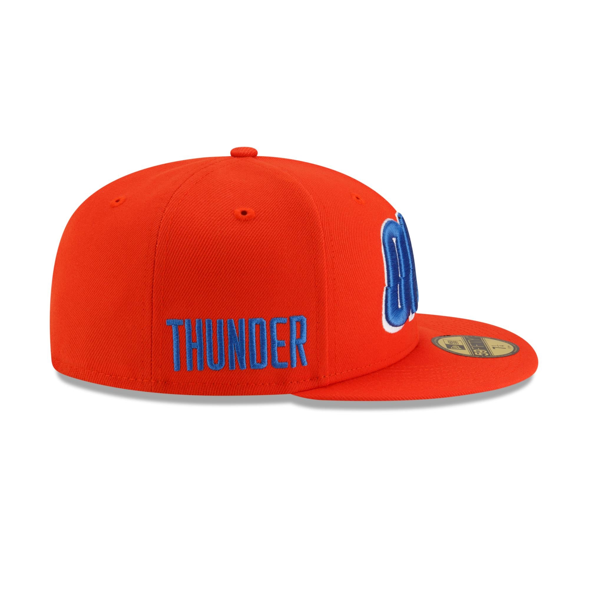 Oklahoma City Thunder New Era NBA 2024 Statement Edition 59FIFTY Cap Orange - STADIUMDREAMS