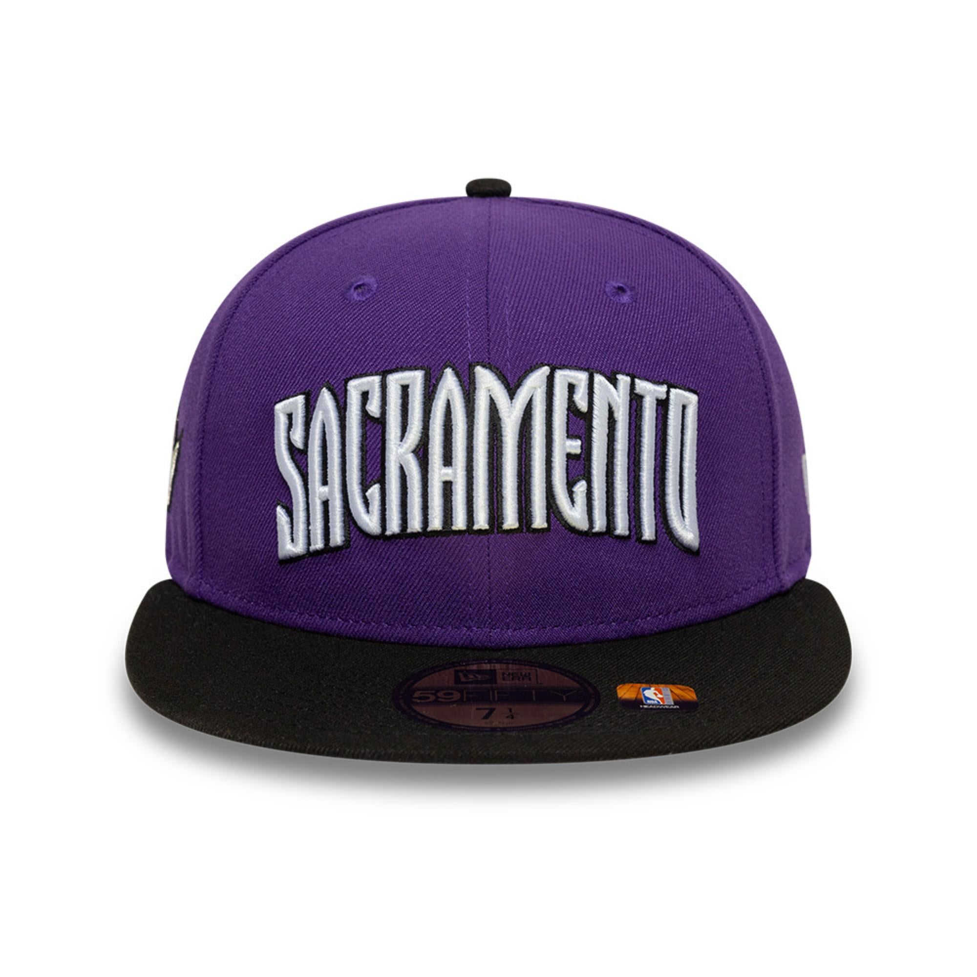 Sacramento New Era NBA 2024 Statement Classic Edition 59FIFTY Cap Lila - STADIUMDREAMS