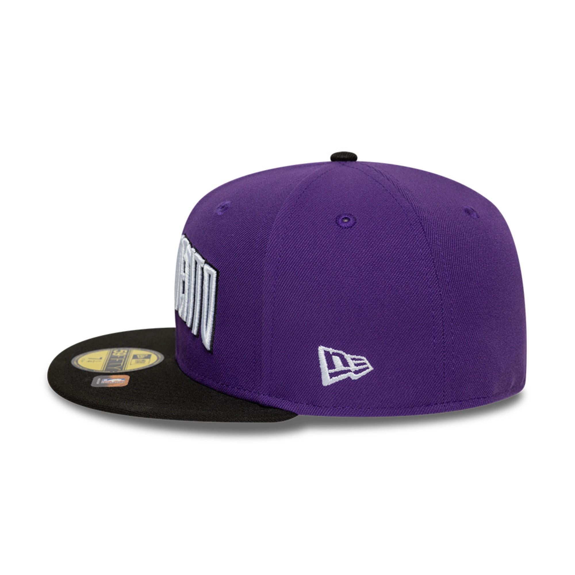 Sacramento New Era NBA 2024 Statement Classic Edition 59FIFTY Cap Lila - STADIUMDREAMS