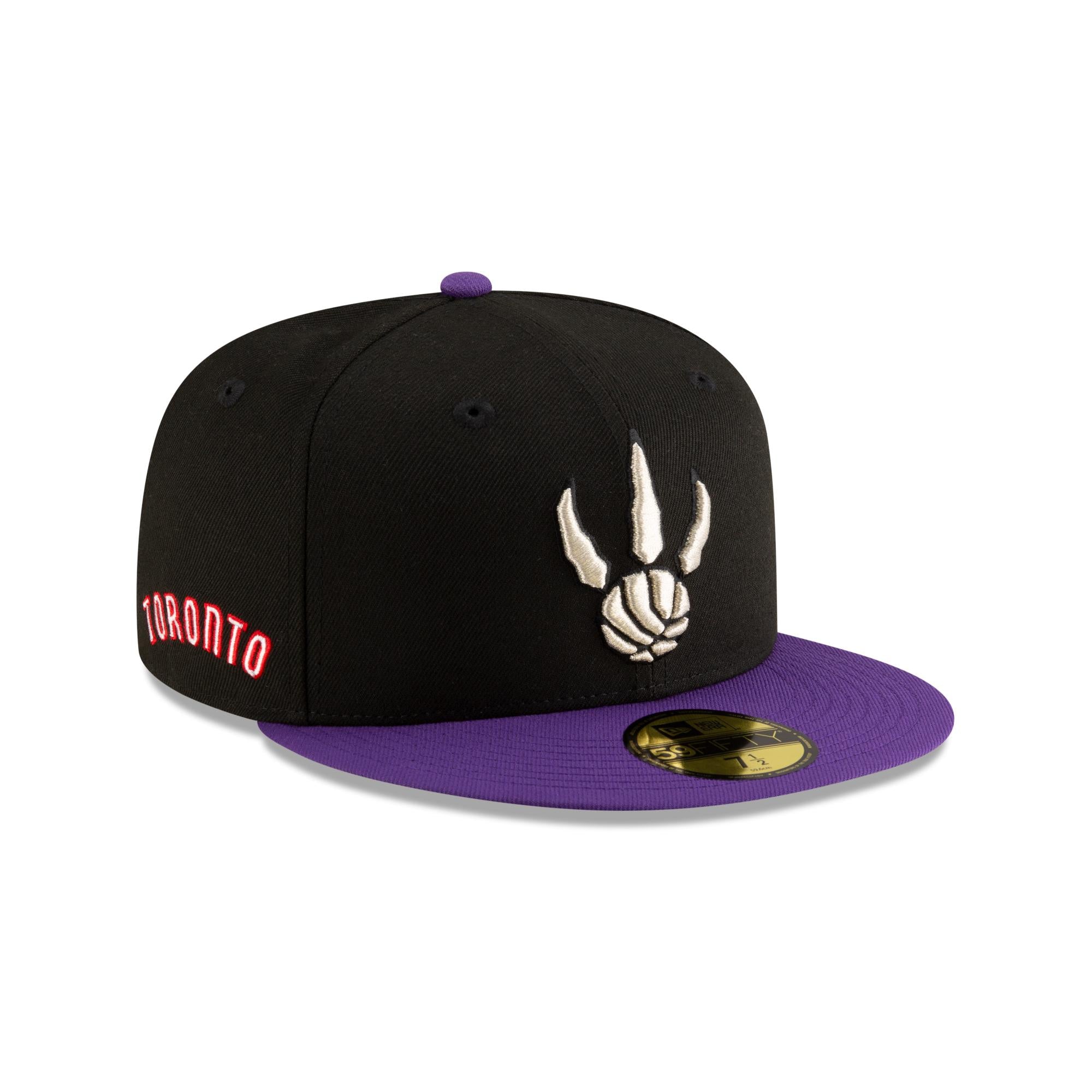Toronto Raptors New Era NBA 2024 Statement Classic Edition 59FIFTY Cap Schwarz - STADIUMDREAMS