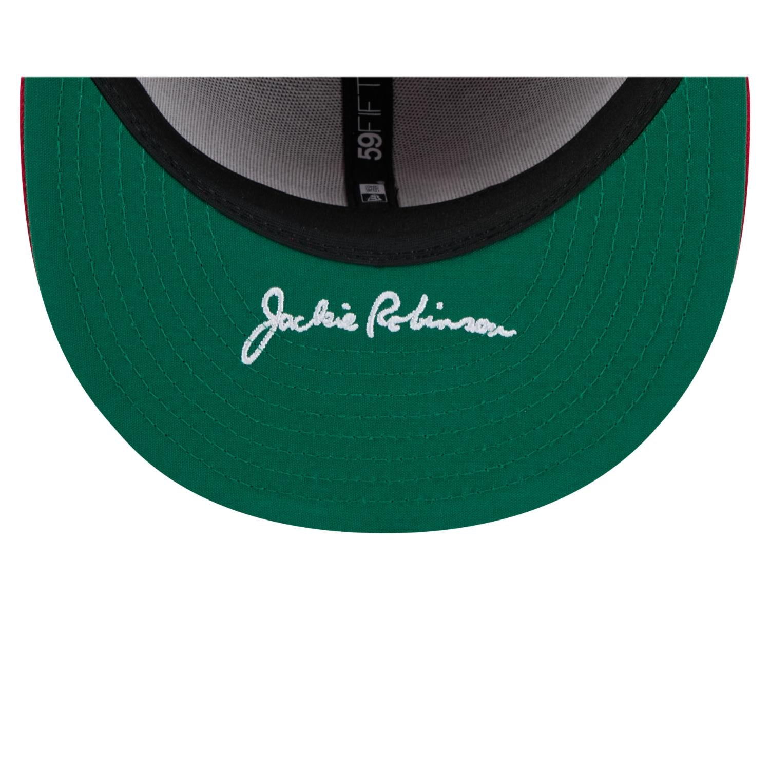 Cincinnati Reds 2025 Jackie Robinson Day New Era 59FIFTY Fitted MLB Cap Rot - STADIUMDREAMS