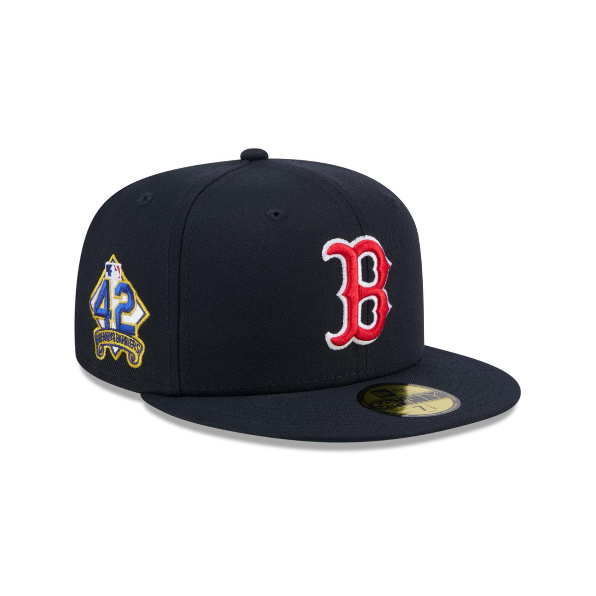 Boston Red Sox 2025 Jackie Robinson Day New Era 59FIFTY Fitted MLB Cap Navy - STADIUMDREAMS