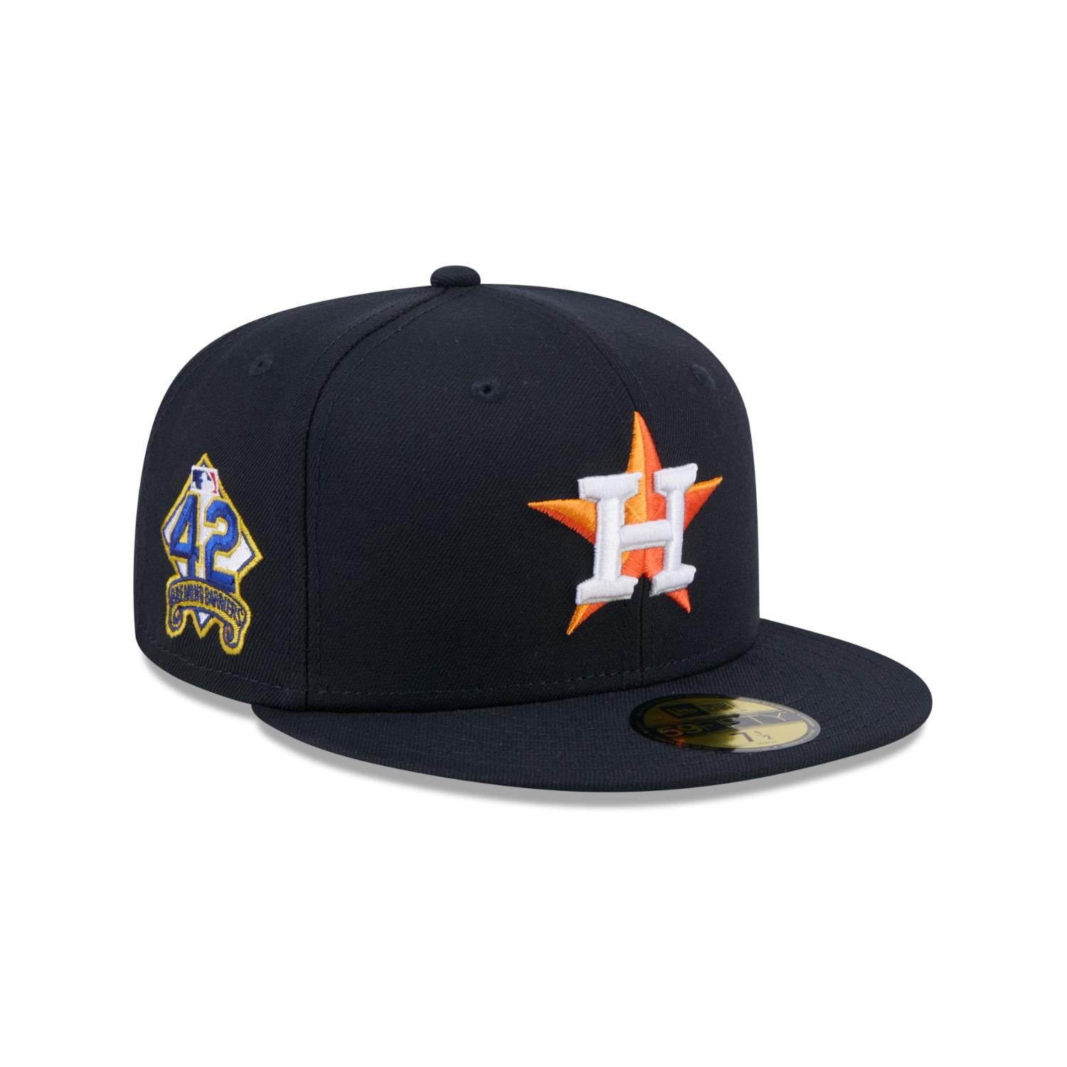 Houston Astros 2025 Jackie Robinson Day New Era 59FIFTY Fitted MLB Cap Navy - STADIUMDREAMS