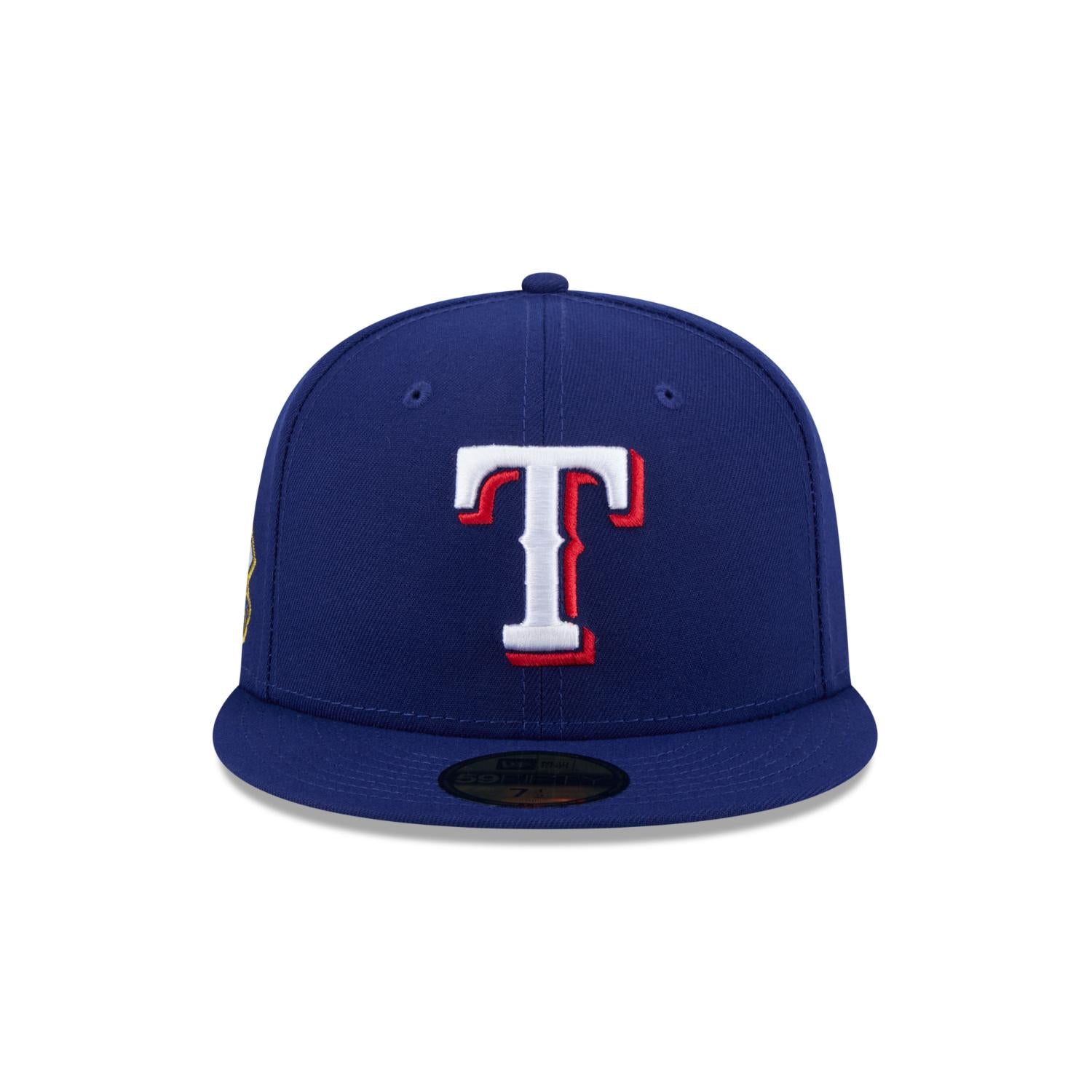 Texas Rangers 2025 Jackie Robinson Day New Era 59FIFTY Fitted MLB Cap Blau - STADIUMDREAMS