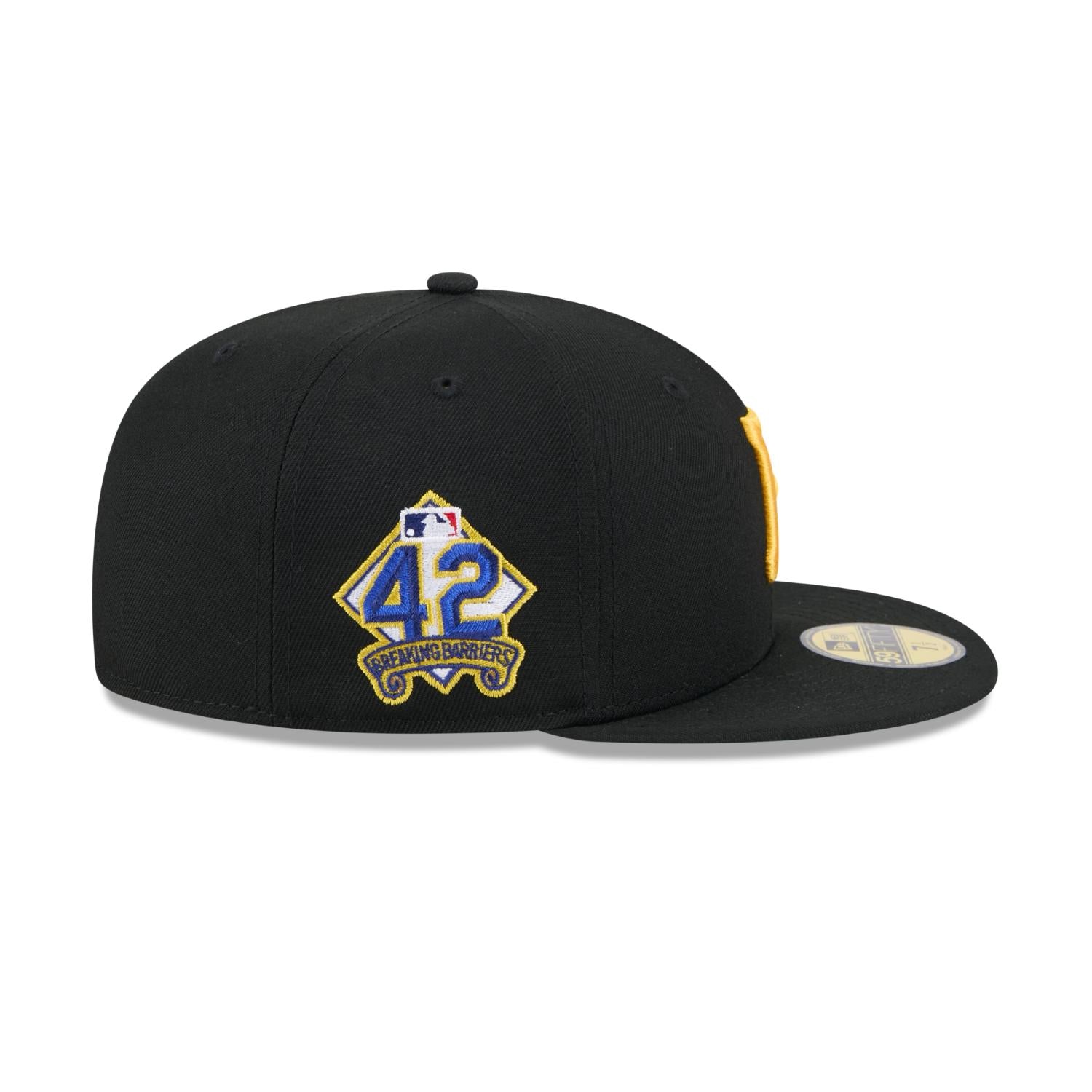 Pittsburgh Pirates 2025 Jackie Robinson Day New Era 59FIFTY Fitted MLB Cap Schwarz - STADIUMDREAMS