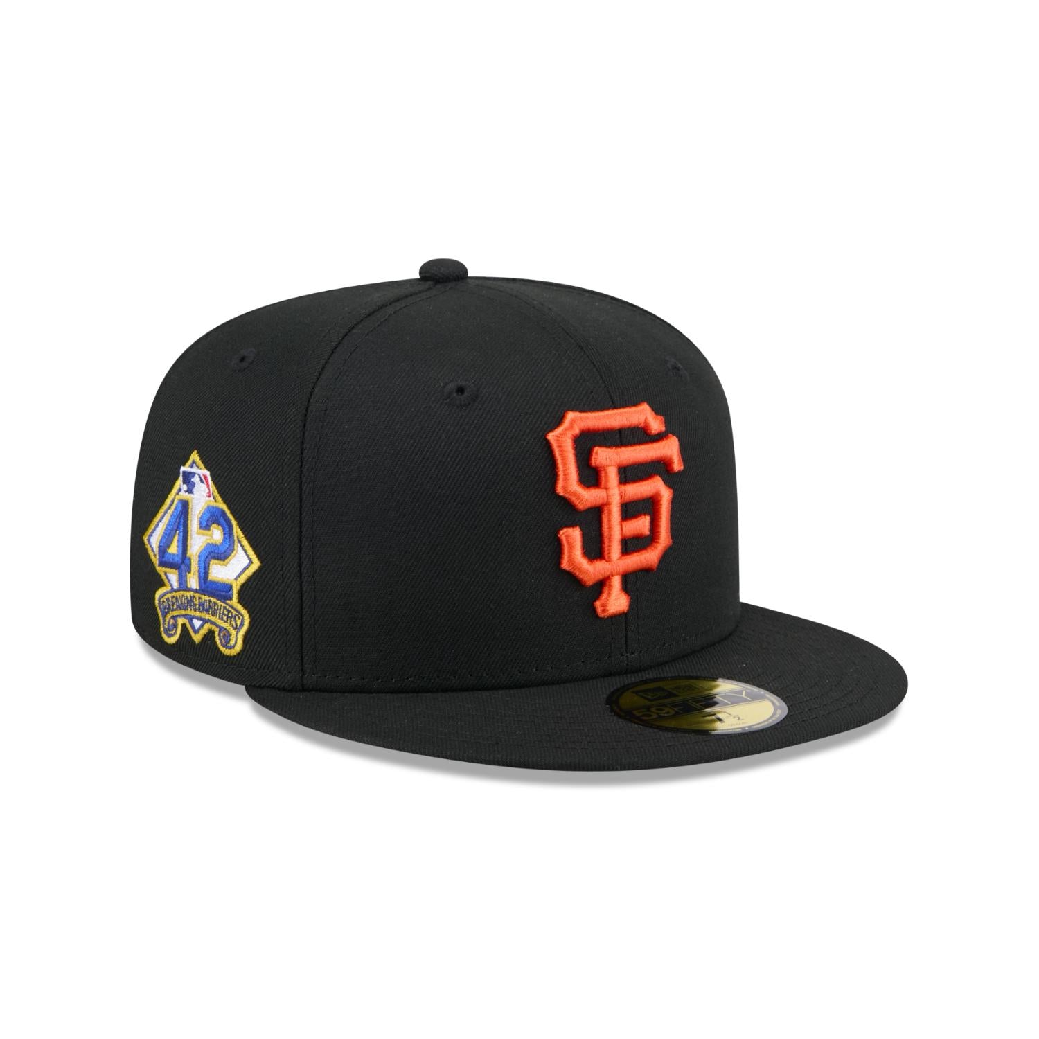 San Francisco Giants 2025 Jackie Robinson Day New Era 59FIFTY Fitted MLB Cap Schwarz - STADIUMDREAMS