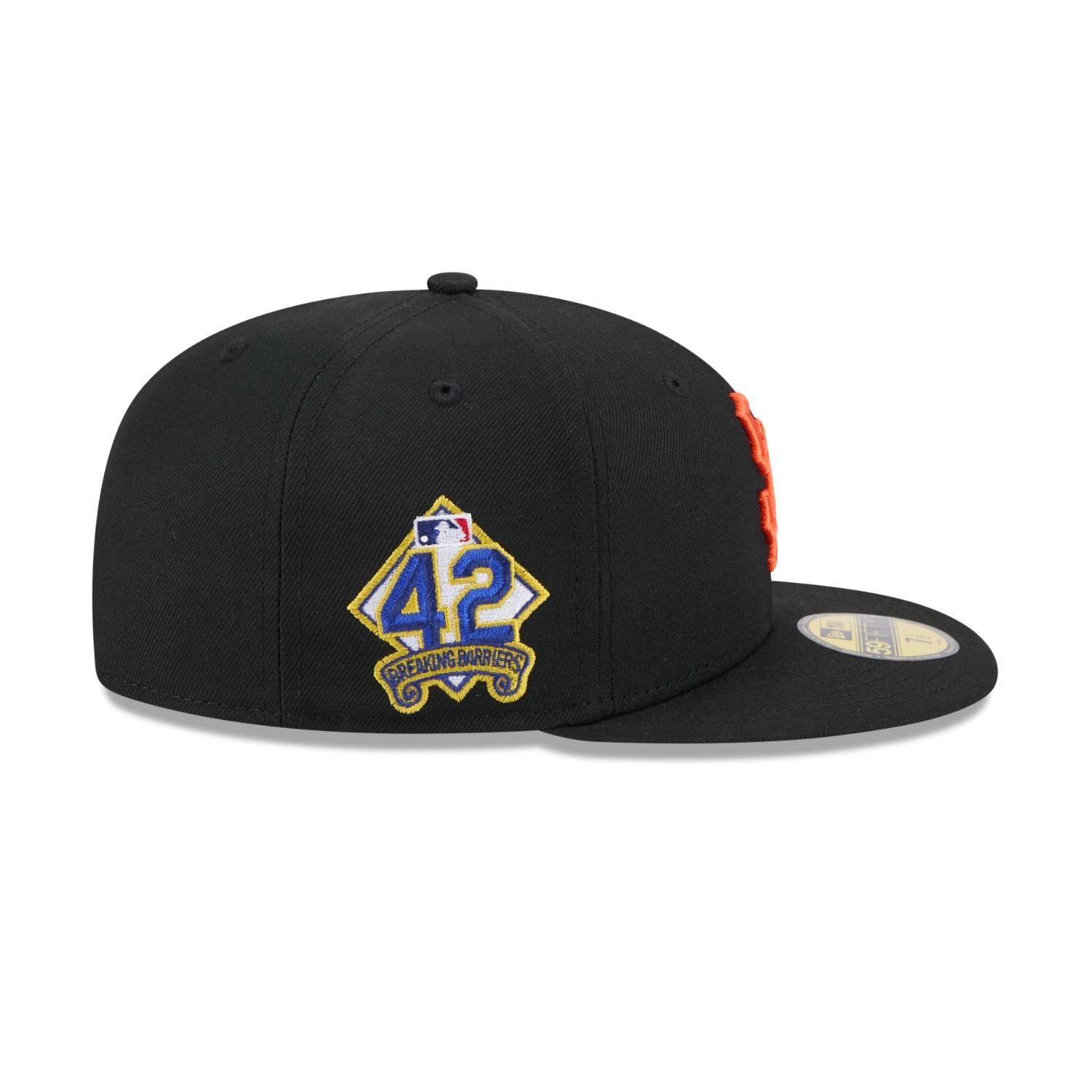 San Francisco Giants 2025 Jackie Robinson Day New Era 59FIFTY Fitted MLB Cap Schwarz - STADIUMDREAMS