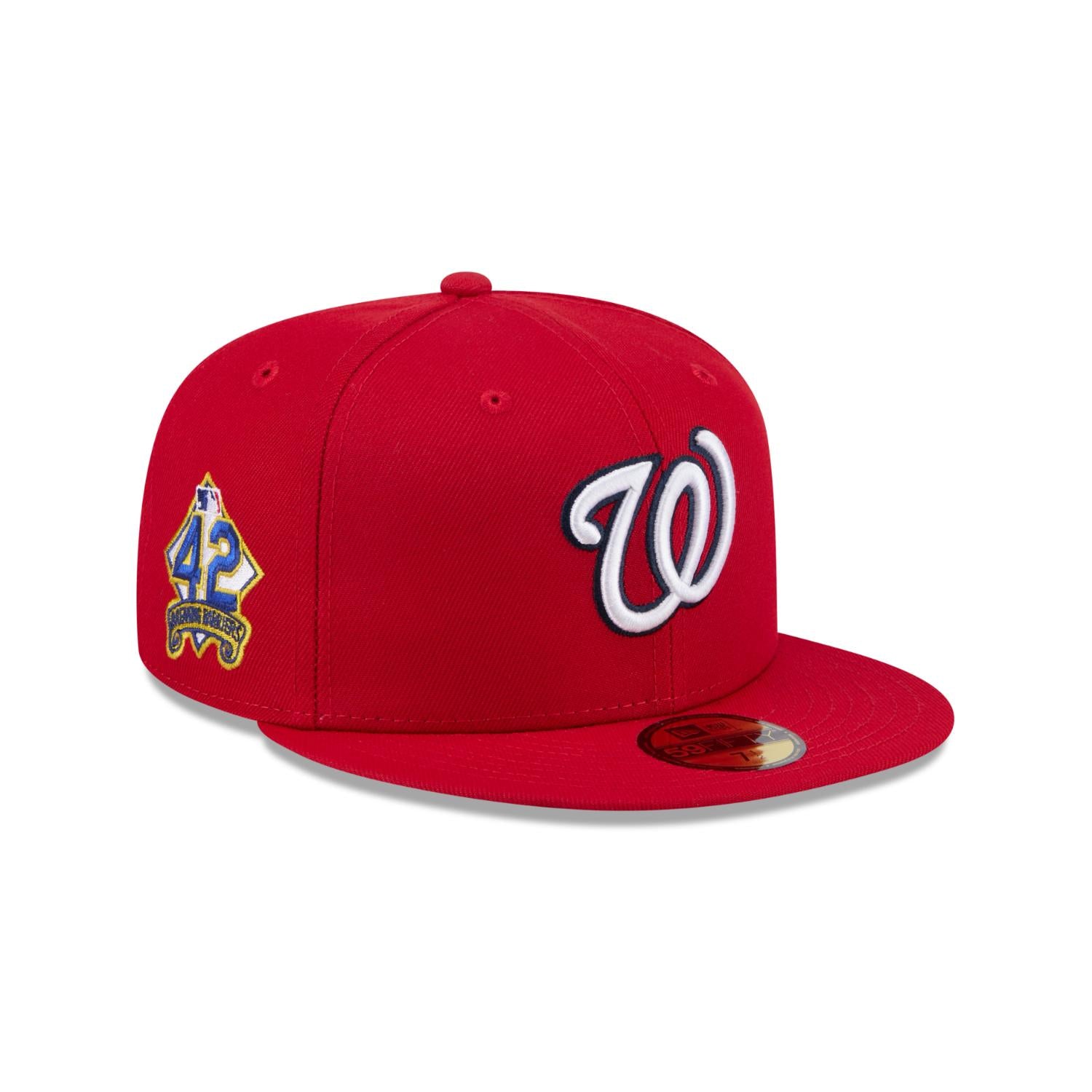 Washington Nationals 2025 Jackie Robinson Day New Era 59FIFTY Fitted MLB Cap Rot