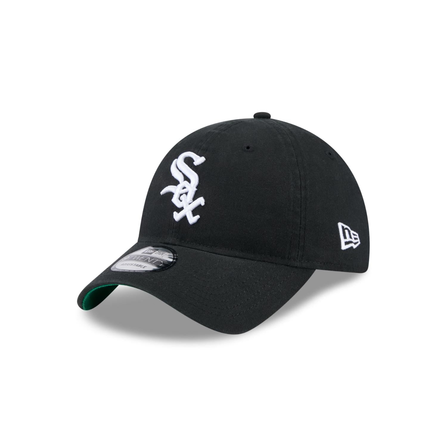 Chicago White Sox 2025 Jackie Robinson Day New Era 9TWENTY verstellbare MLB Cap Schwarz - STADIUMDREAMS