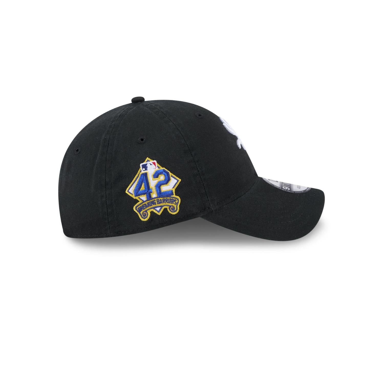 Chicago White Sox 2025 Jackie Robinson Day New Era 9TWENTY verstellbare MLB Cap Schwarz - STADIUMDREAMS