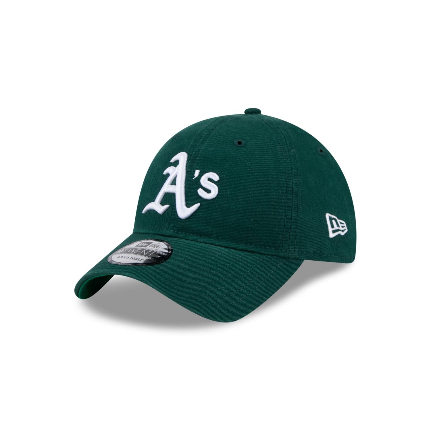 Oakland Athletics 2025 Jackie Robinson Day New Era 9TWENTY verstellbare MLB Cap Grün - STADIUMDREAMS